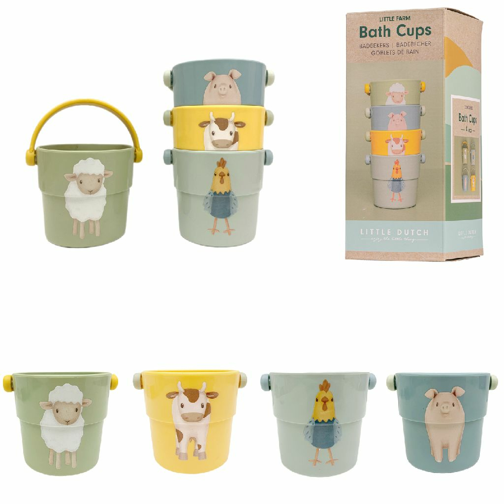 Rubo Toys Little Dutch 2011244 Banyo Oyunları, Oyuncaklar ve Çıkartm