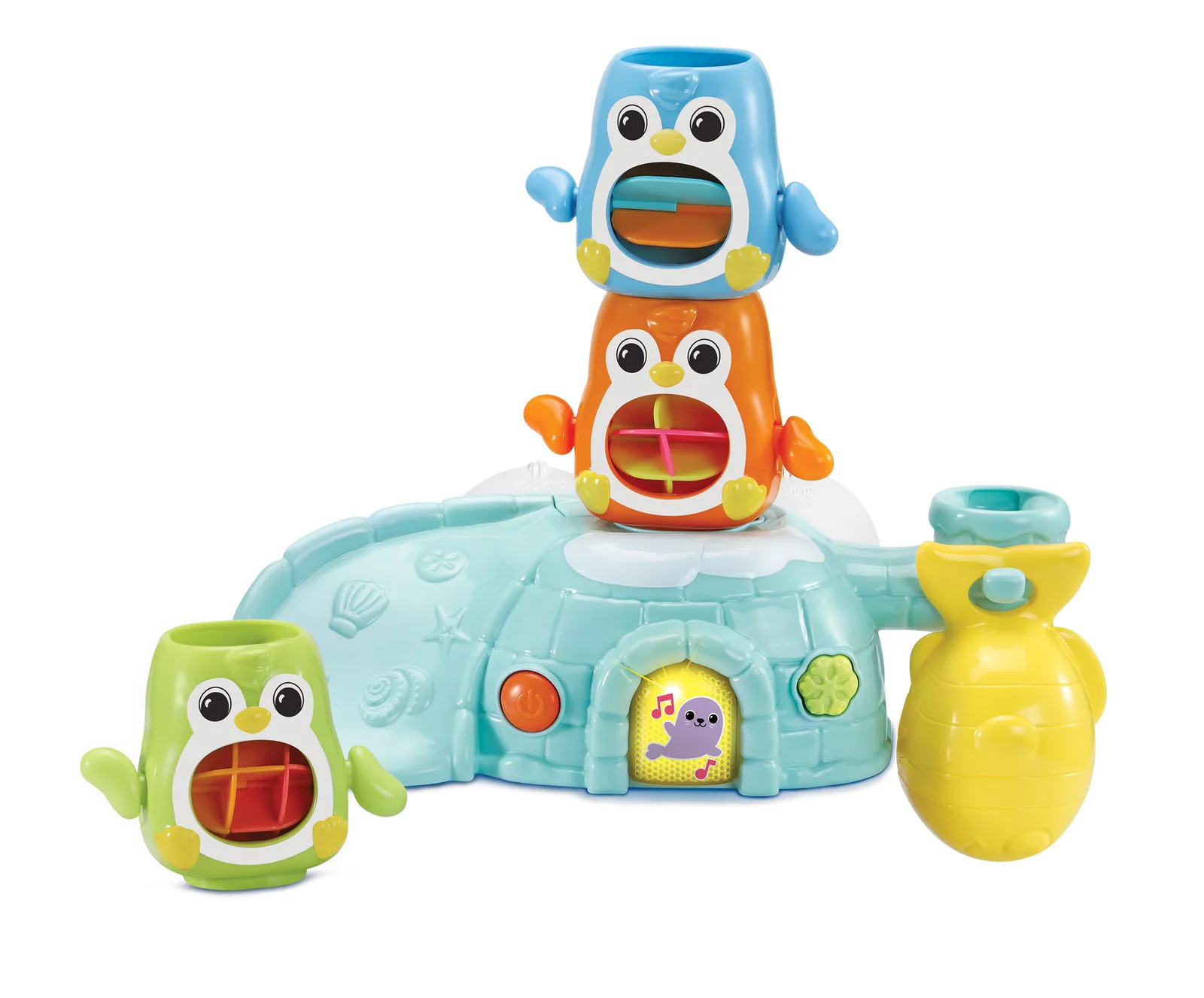 VTech Baby Stapel & Plons Pinguïns 80-572123 Banyo Oyunları, Oyuncaklar ve Çıkartm