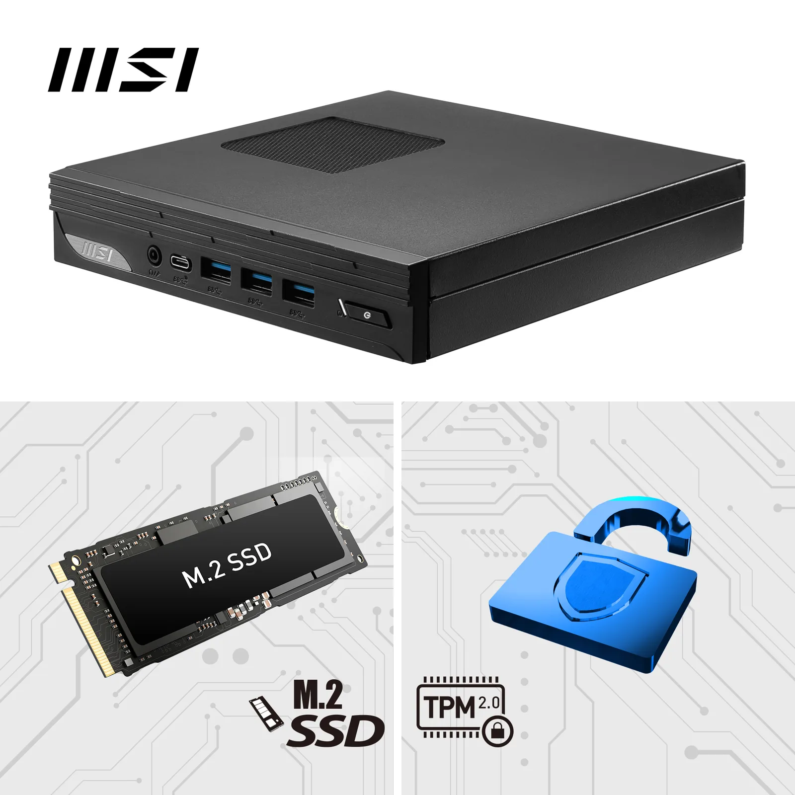 MSI PRO DP10 13M I7 1360P BB Thumbnail 5