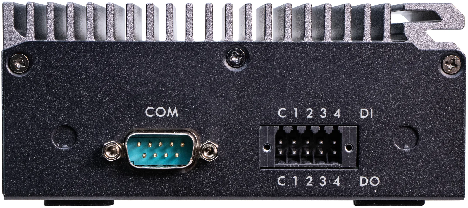 Shuttle Edge PC SPCEL03 , Intel Atom x6413E, 1x HDMI, 2x 2.5G LAN, 1x COM, DIO (4x in, 4x out), 3x USB, 2x M.2, 12-24V, fanless, 24/7, -20... 60°C, incl. VESA & DIN-RAIL mount Barebone Bilgisay