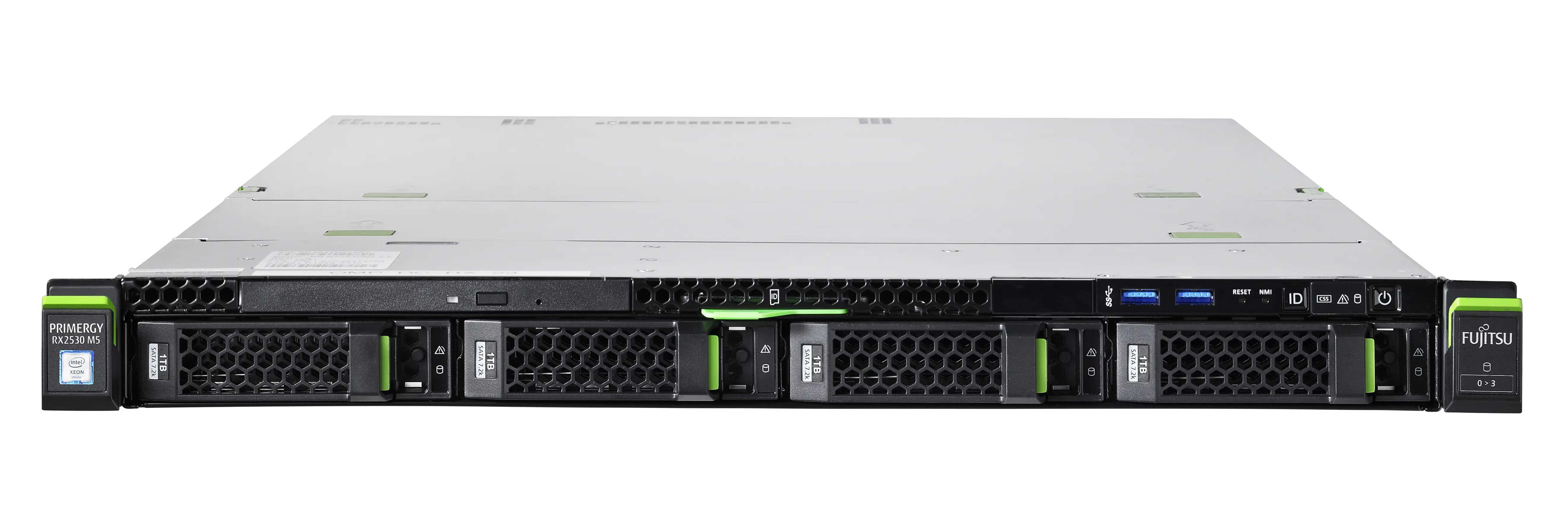 Fujitsu Primergy RX2530 M5 S26361-K1659-V301 Barebone Sunucu