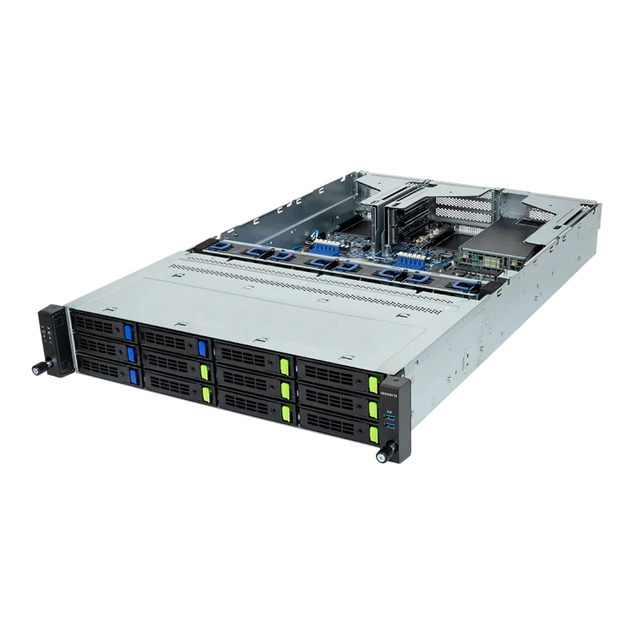 GIGABYTE R263 6NR263Z33DR000AAF1 Barebone Sunucu