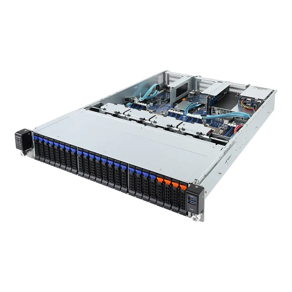GIGABYTE R281-N40 6NR281N40MR-00 Barebone Sunucu