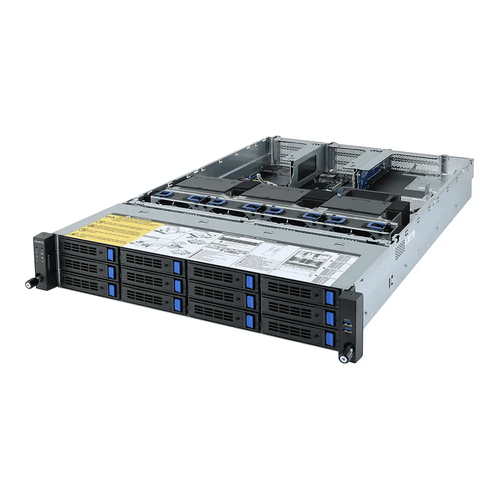 GIGABYTE R282-Z93 Barebone Sunucu