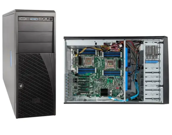 ISY Render GPU W2600CW2R ISYSR-PCW2-204+4750 Ekran Kartı Barebone Sunucu