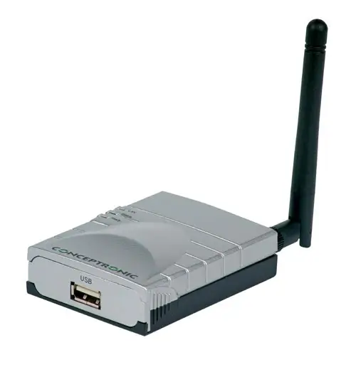 Conceptronic Wireless USB 54Mbps Printer Server C54PSERVU