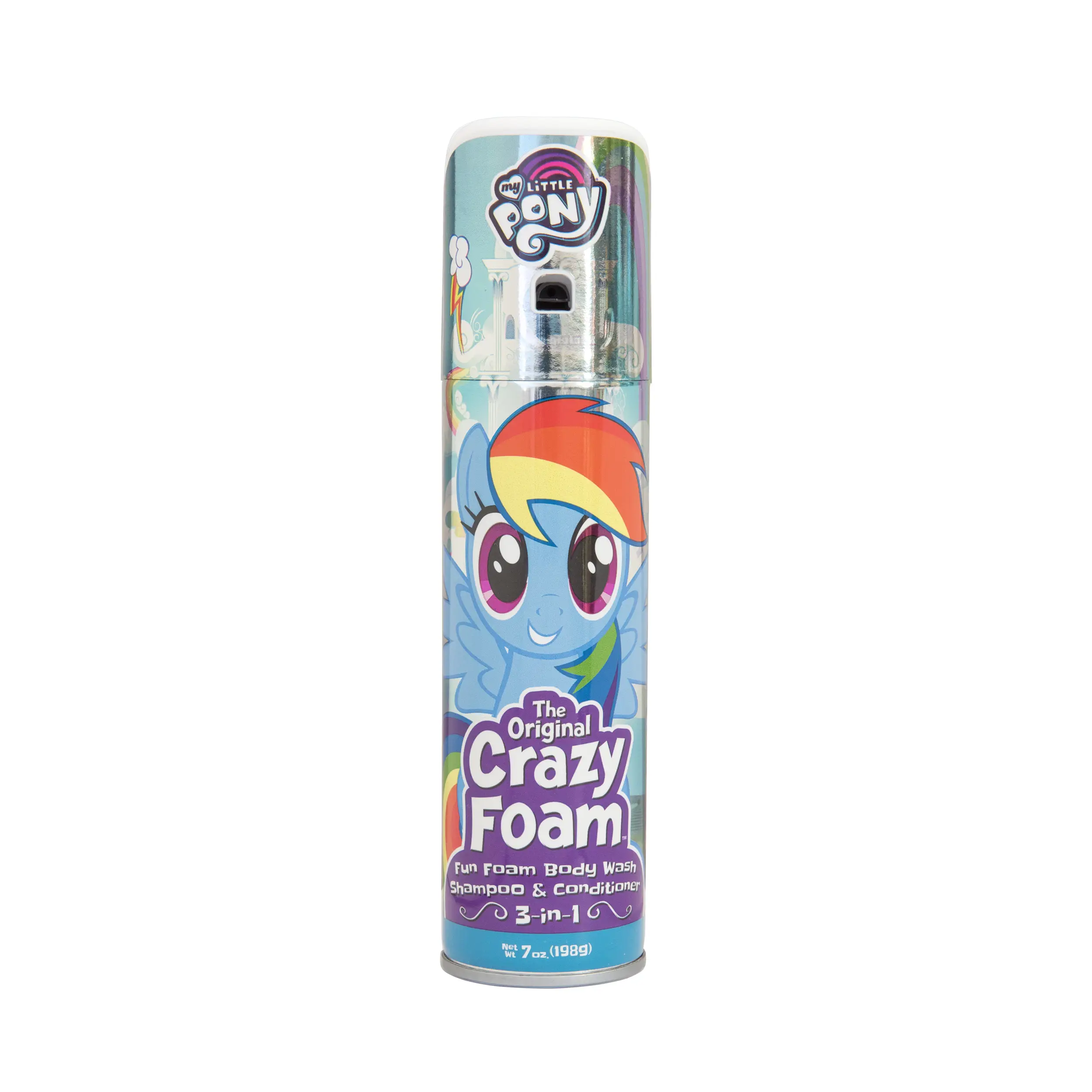 Hasbro My Little Pony Rainbow Dash 3-In-1 Fun Foam by Crazy Foam HTSR000096 Bebe Şampuanı