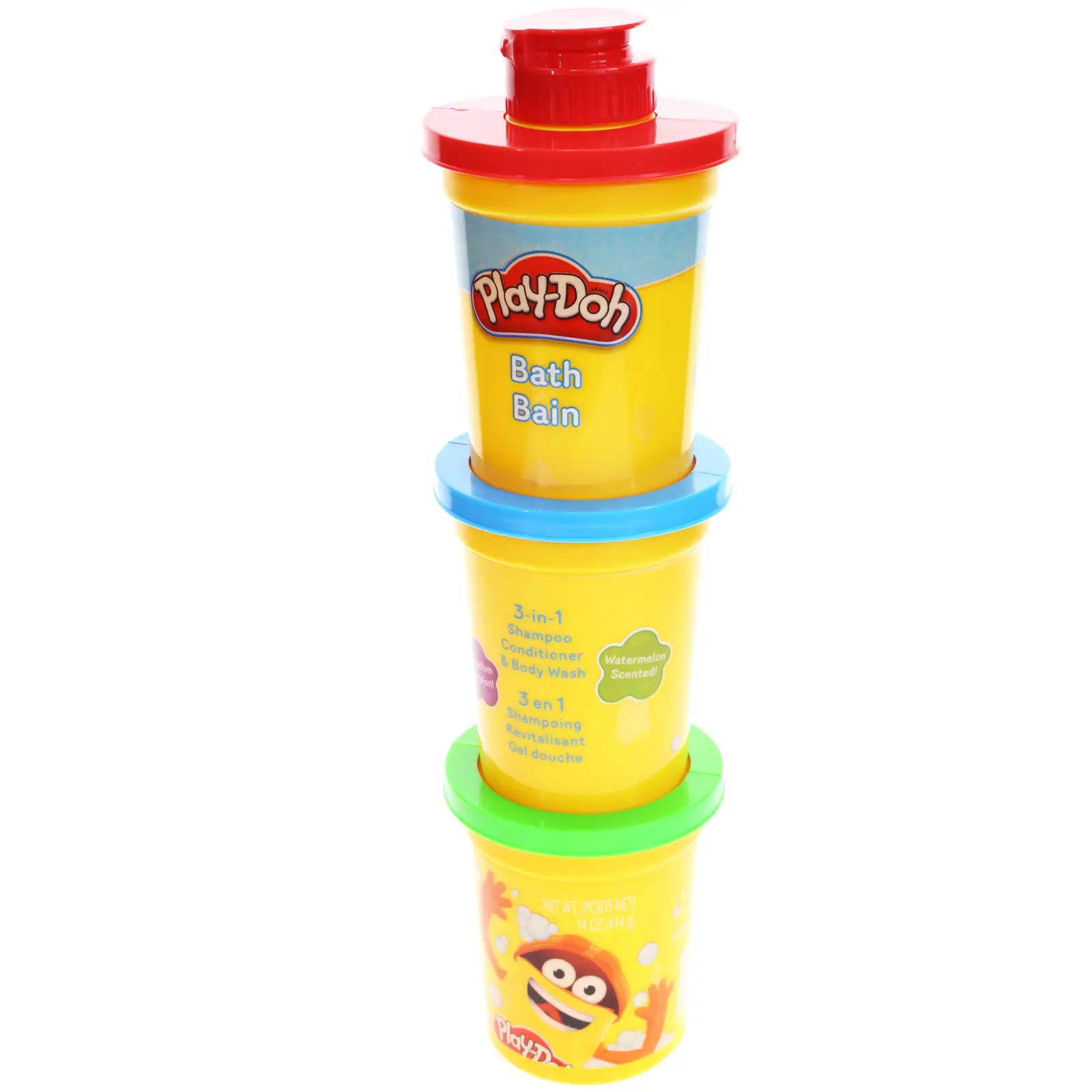 Play-Doh 3-In-1 Shampoo, Conditioner & Body Wash Set by Townley Girl HTSPT00092 Bebe Şampuanı