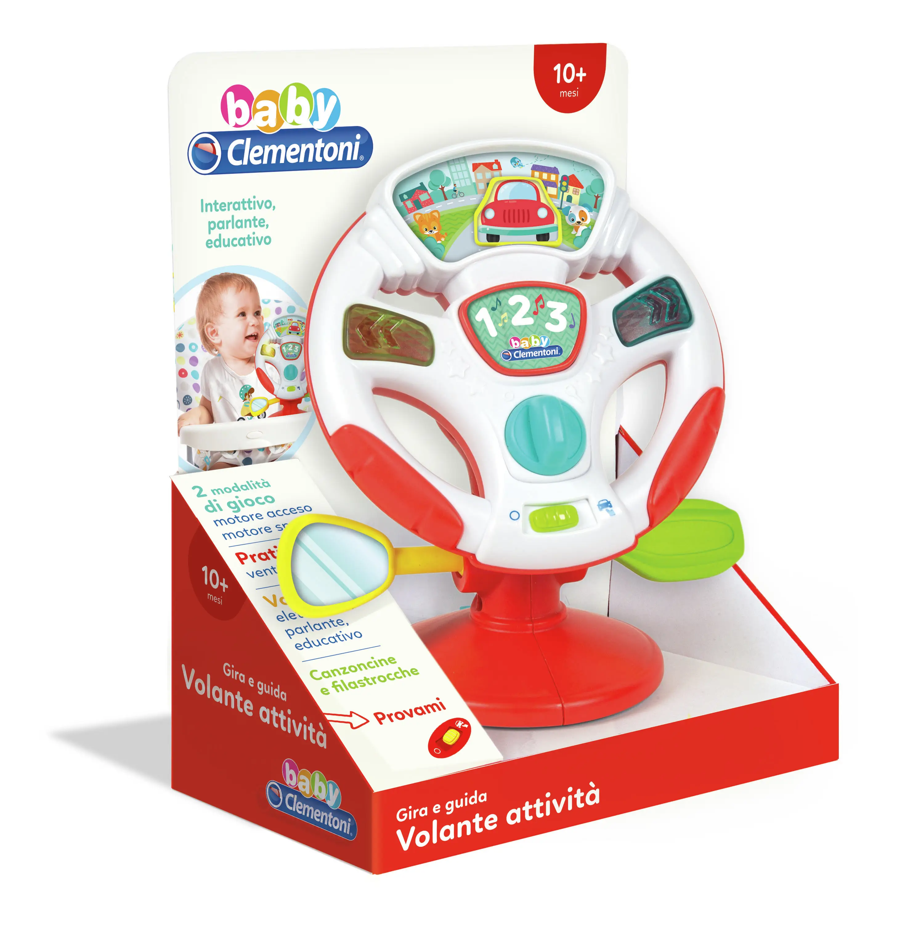 Clementoni Turn and Drive Driving Activities 17192 Bebek Asılı Oyuncakları