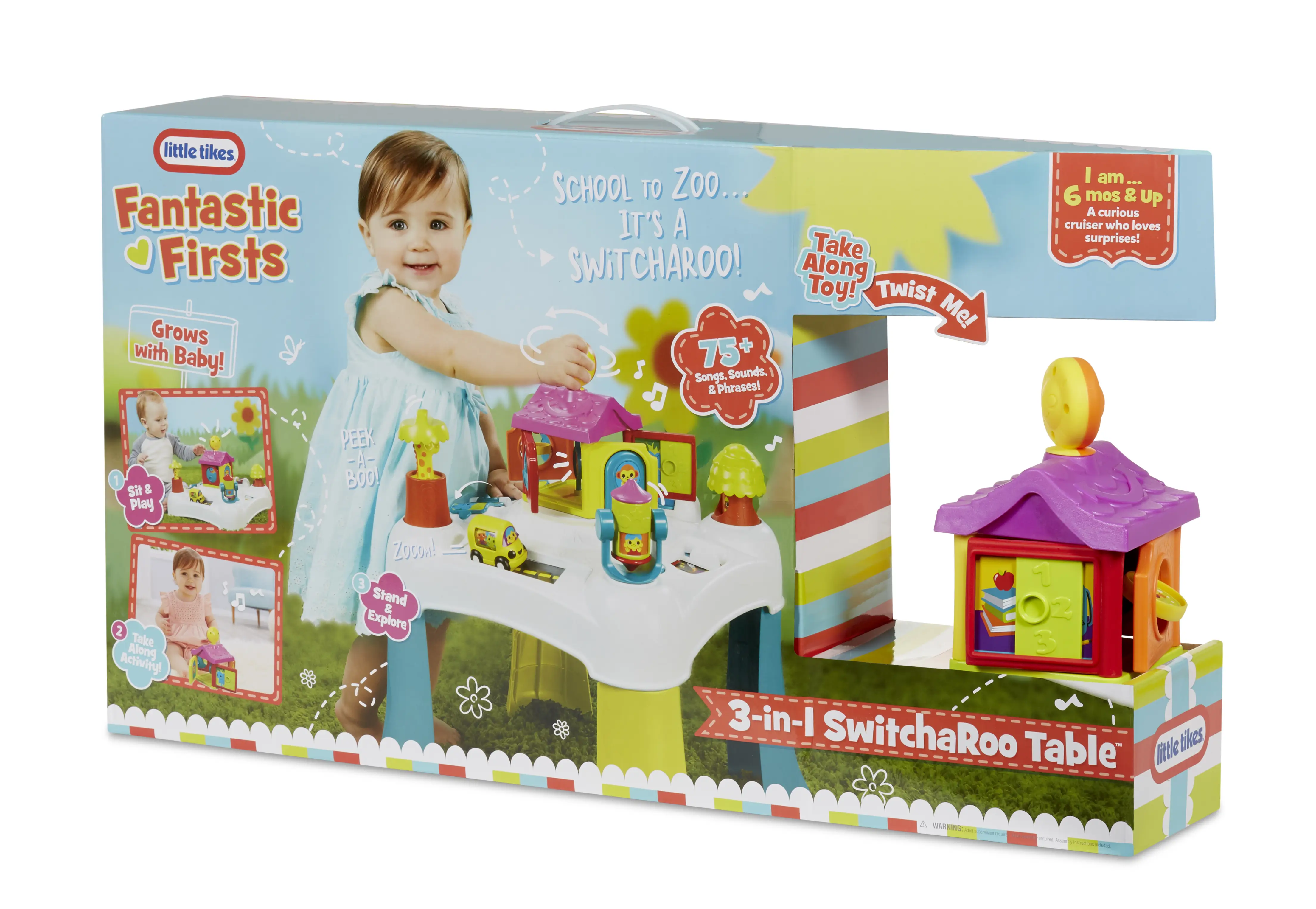 Little Tikes 3-in-1 Switcharoo Table 646928NL Thumbnail 3