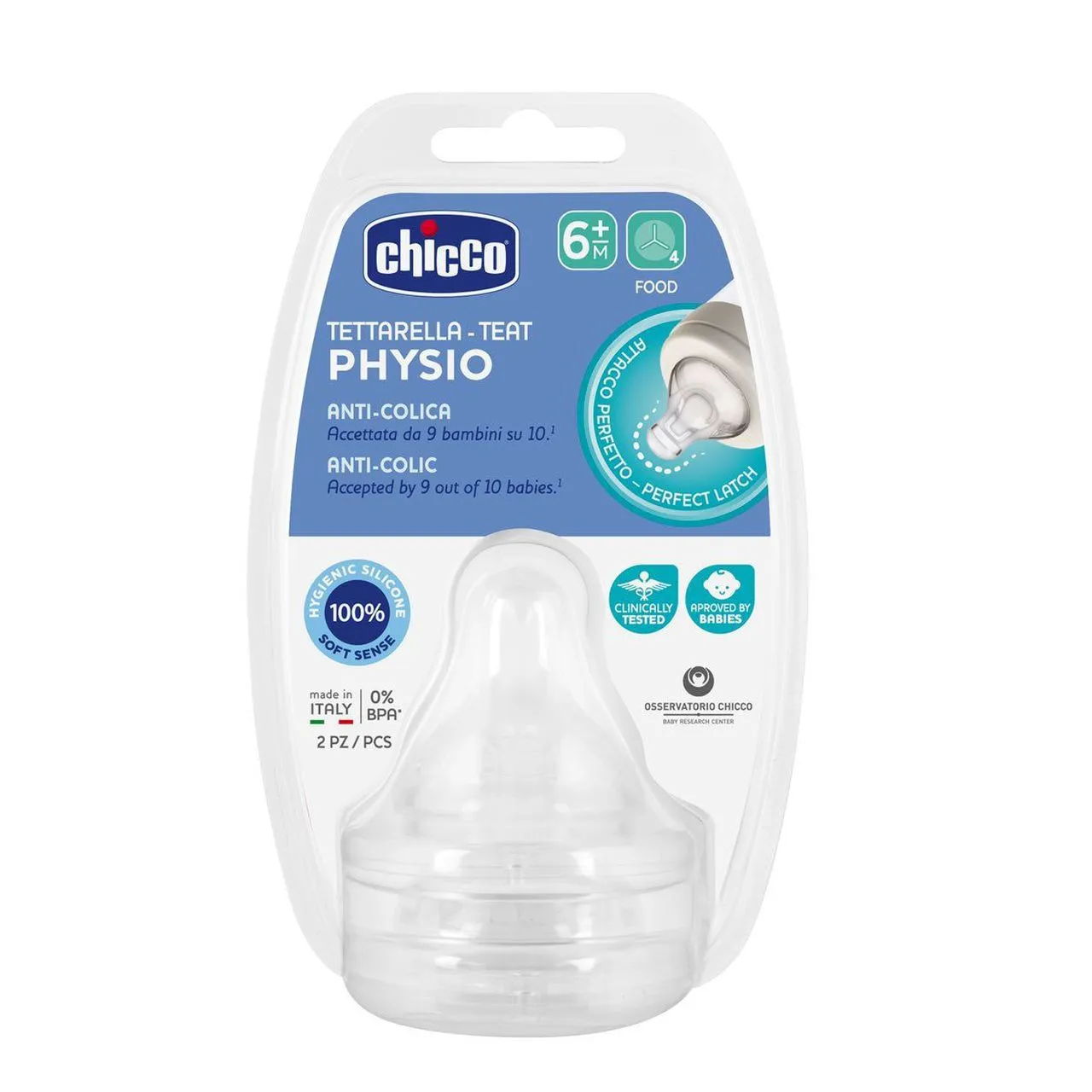 Chicco 00020347000000 Biberon Emzikleri