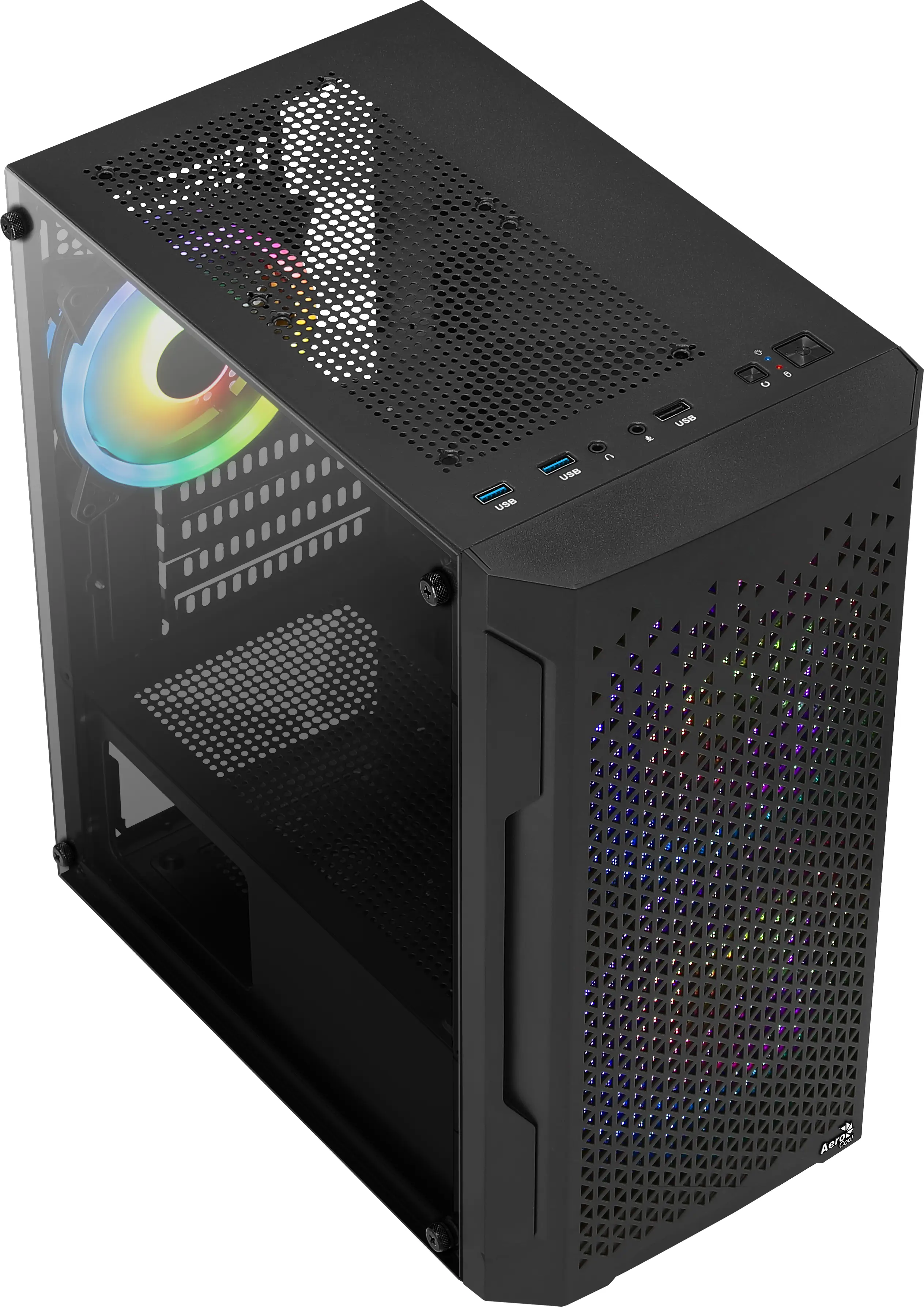 Aerocool Trinity Mini TRINITYMINIBKV2 Thumbnail 4