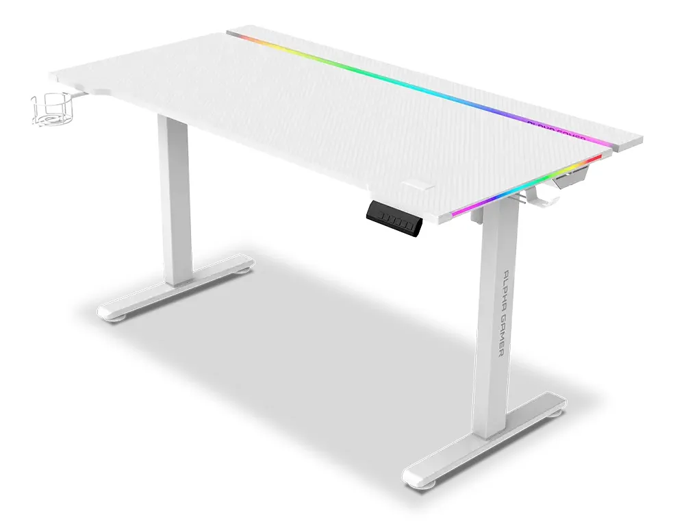 Alpha Gamer Zorya RGB AGZORYARGBWT Bilgisayar Masaları