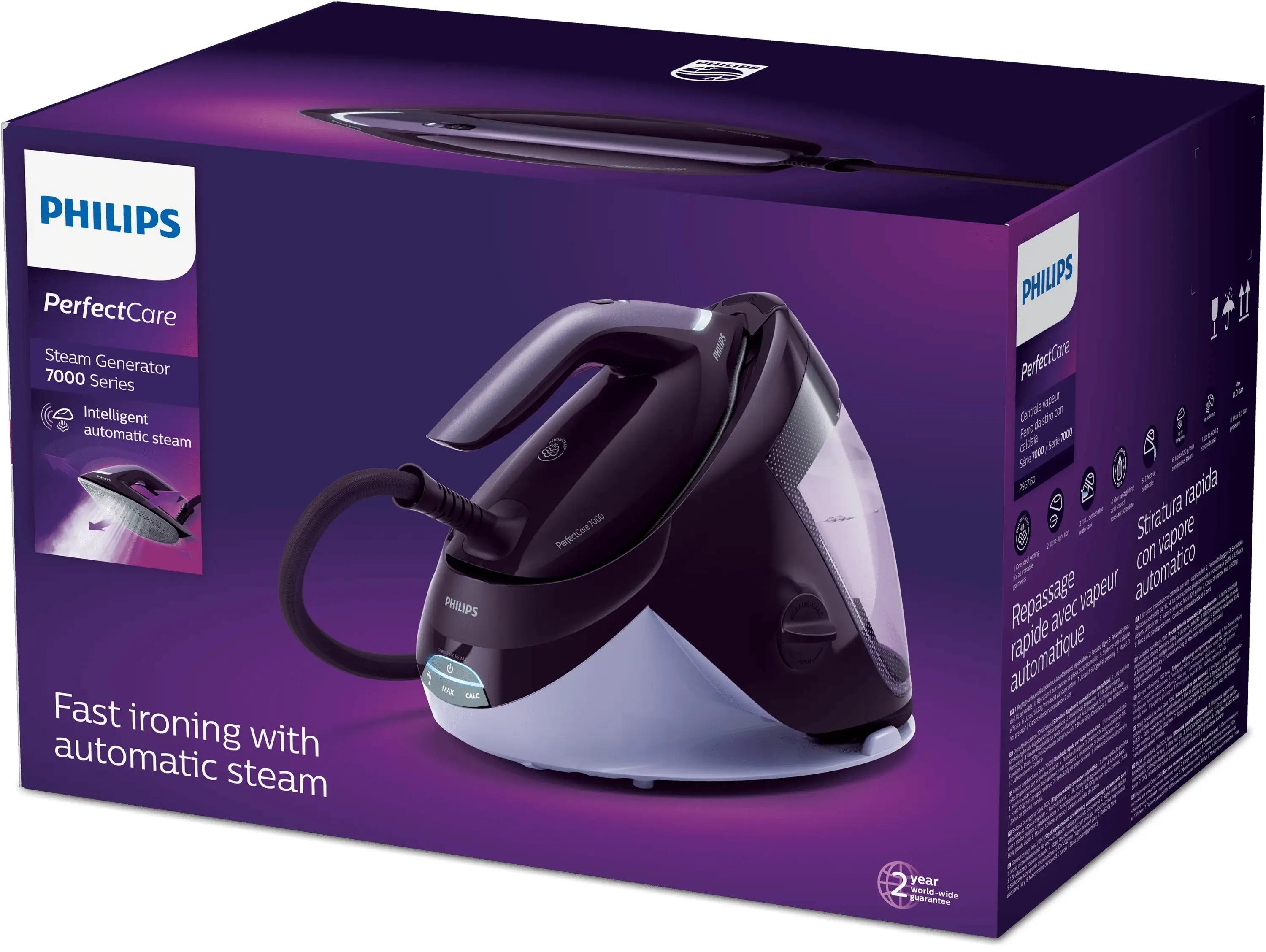 Philips PerfectCare 7000 Serisi PSG7150/30 Buhar Kazanlı Ütü Thumbnail 3