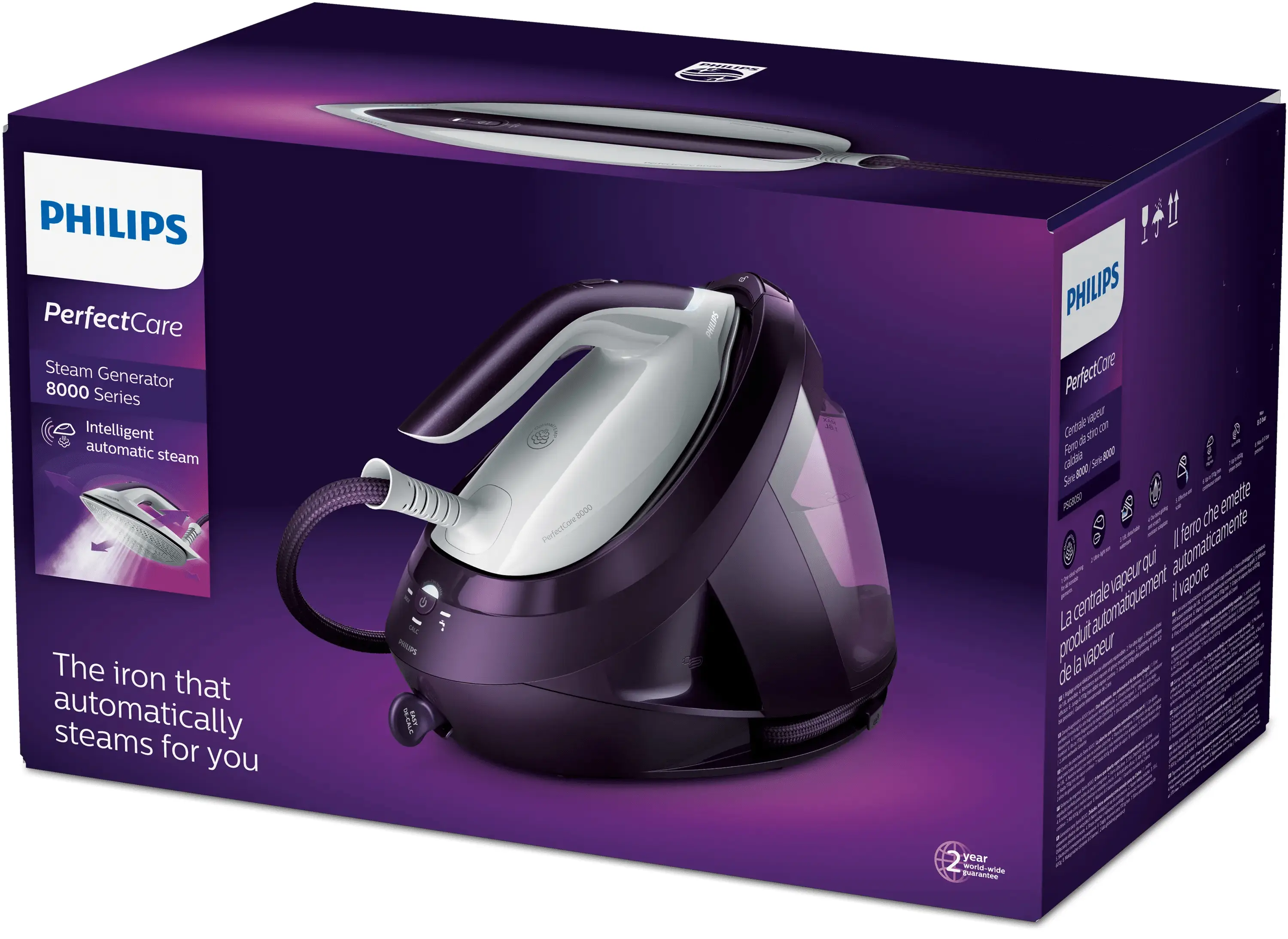 Philips PerfectCare 8000 Serisi PSG8050/30 Buhar Kazanlı Ütü Thumbnail 3
