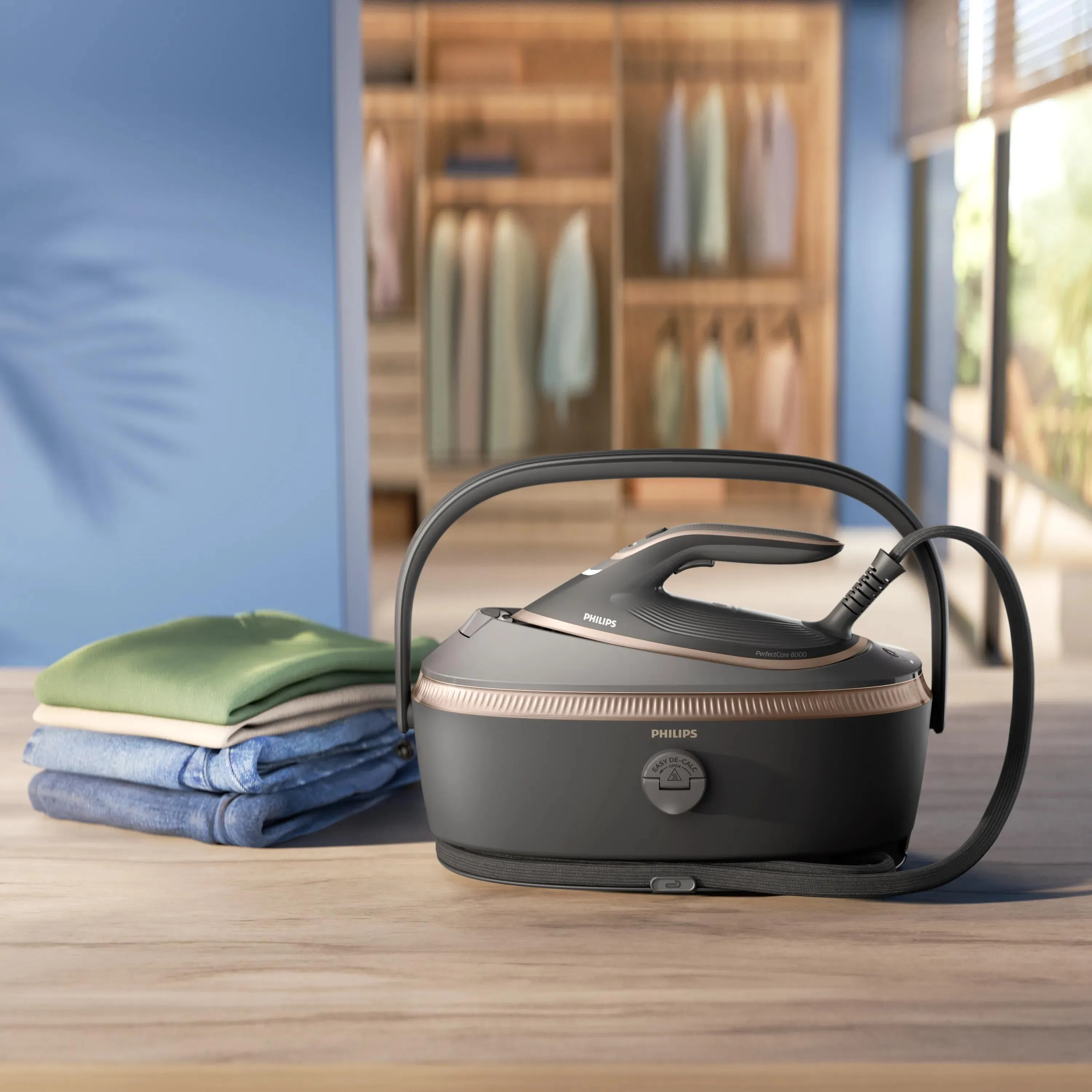 Philips PerfectCare 8000 Serisi Buhar kazanlı ütü PSG8200/80 Thumbnail 4