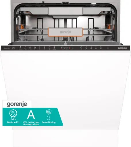 Gorenje GV693A65UVAD 745218 16 Kişilik 8 Programlı Ankastre Bulaşık Makinesi