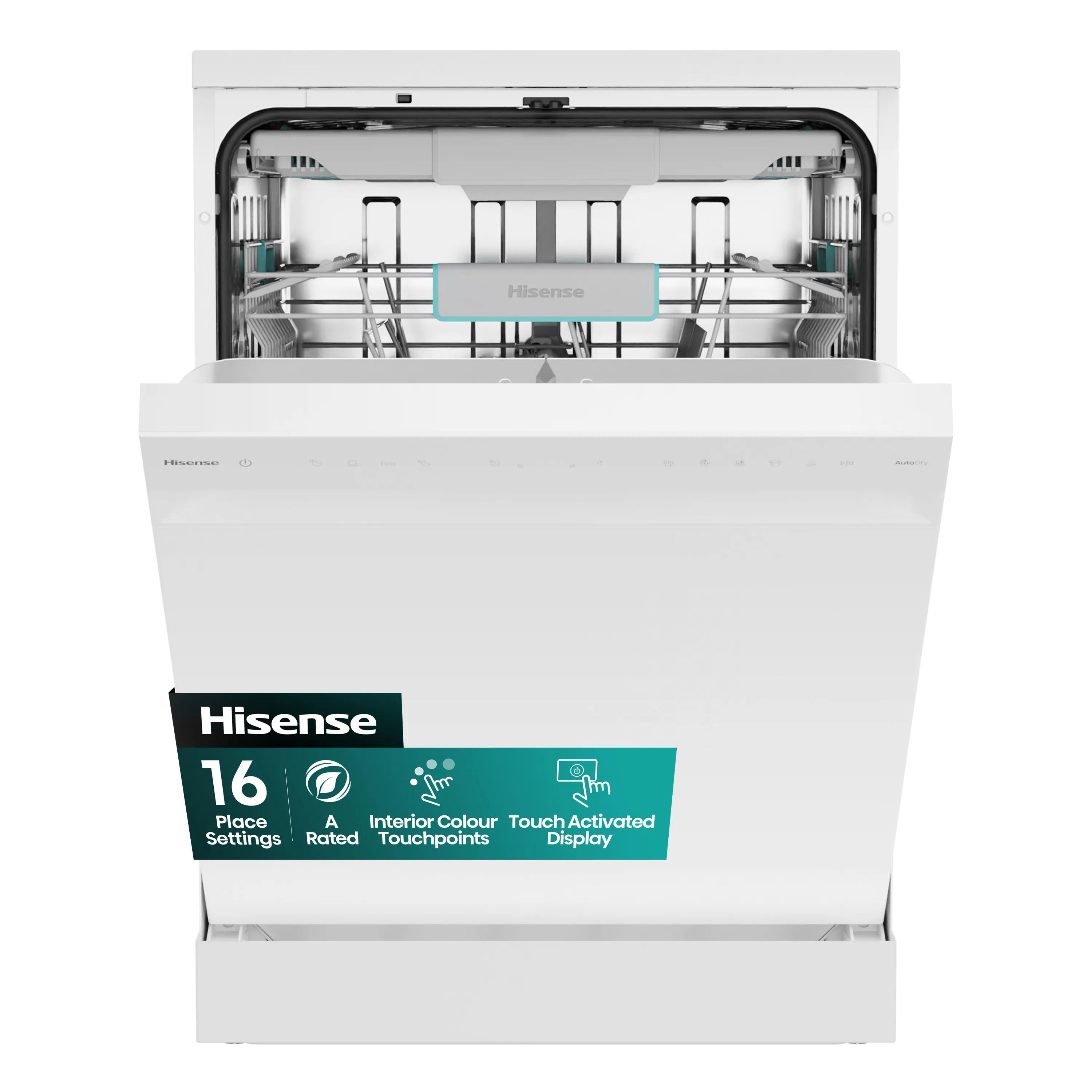 Hisense HS663A90WUK 16 Kişilik 8 Programlı Bulaşık Makinesi