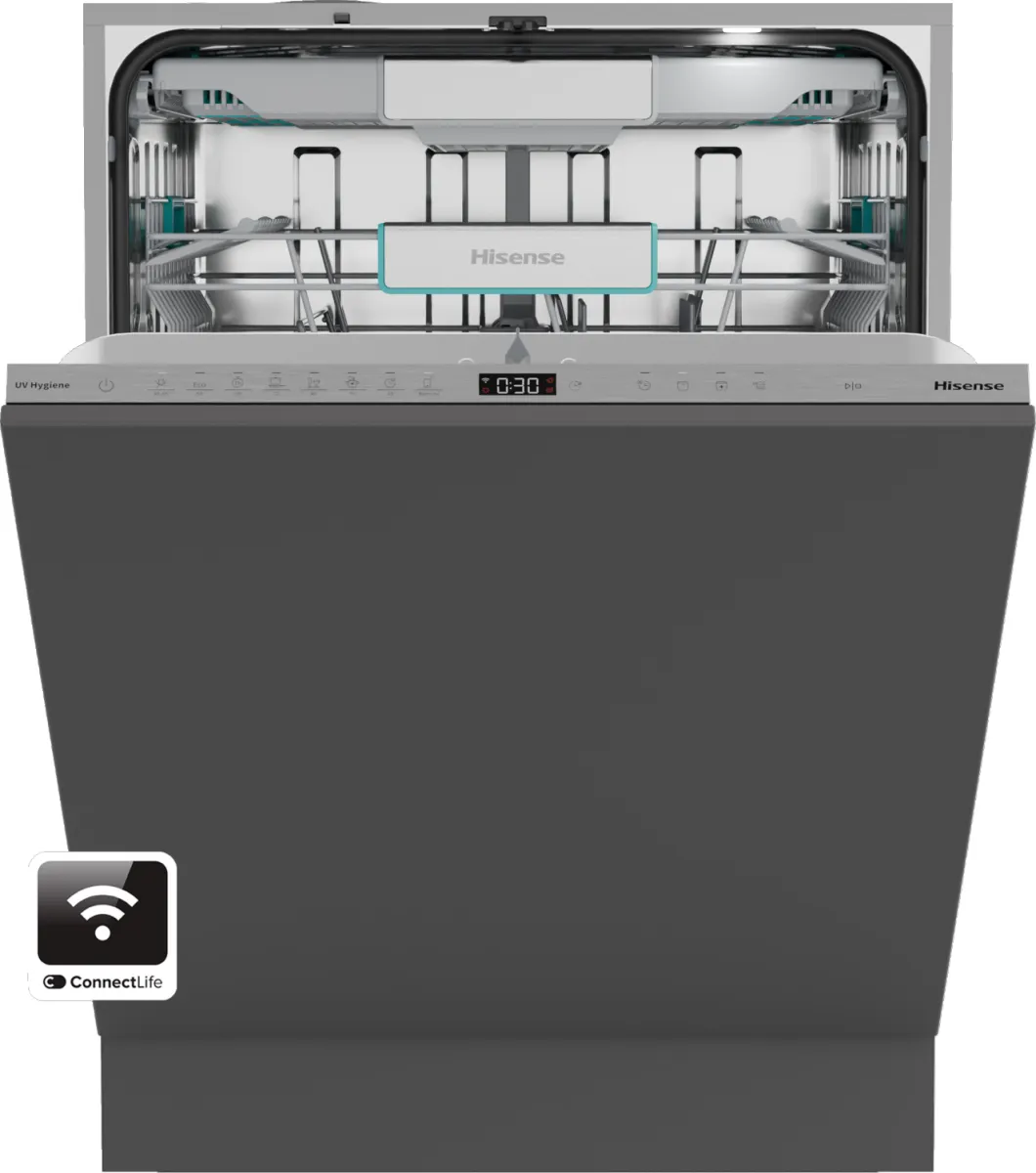 Hisense HV693A65UVAD 745230 16 Kişilik 7 Programlı Ankastre Bulaşık Makinesi