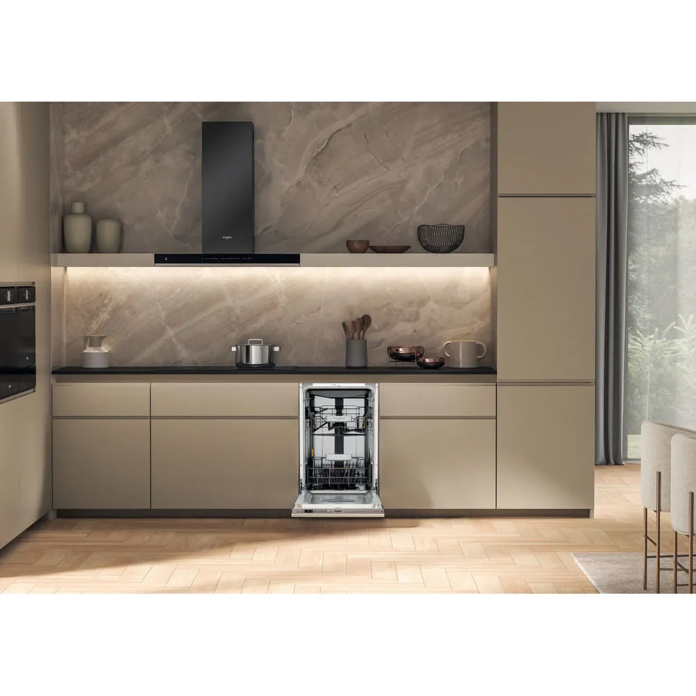 Whirlpool WH6IA10BS7L0 869991732340 10 Kişilik 7 Programlı Ankastre Bulaşık Makinesi Thumbnail 4