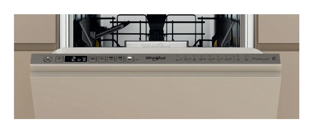 Whirlpool WH6IA10BS7L0 869991732340 10 Kişilik 7 Programlı Ankastre Bulaşık Makinesi Thumbnail 6