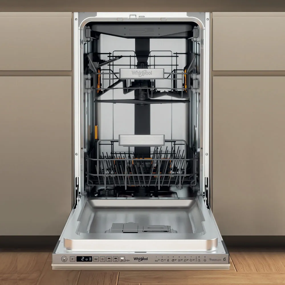 Whirlpool WH6IA10BS7L0 869991732340 10 Kişilik 7 Programlı Ankastre Bulaşık Makinesi