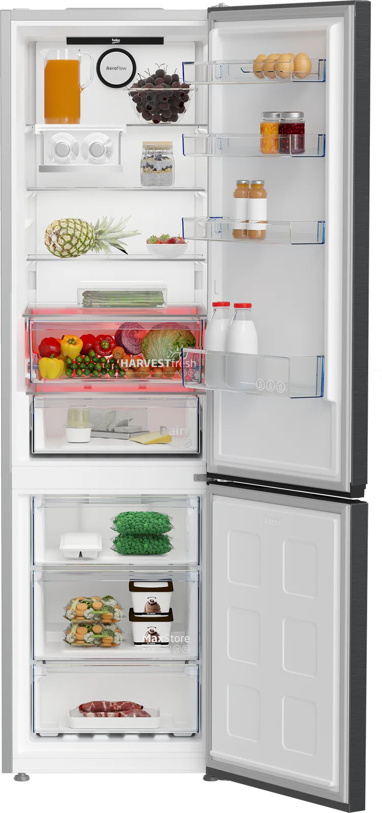 Beko B7RCNA407HXBR 355 Litre No-Frost Buzdolabı Thumbnail 5