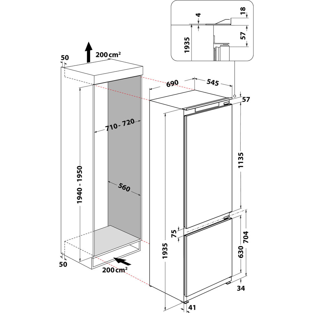 Hotpoint BCB 4020 E 859991667840 Thumbnail 3