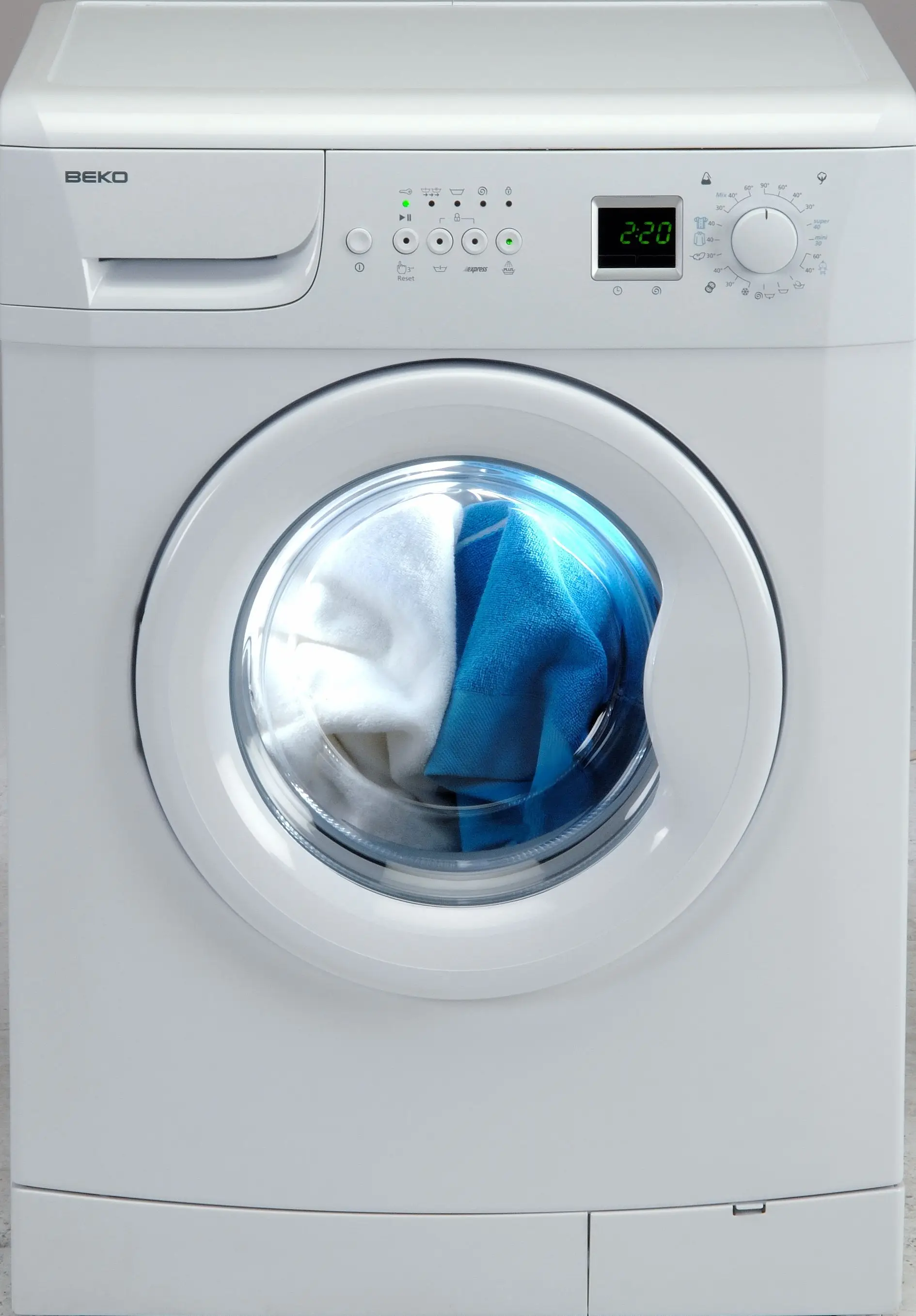 Beko WMD 67125 7 kg 1200 Devir Çamaşır Makinesi Çamaşır Makineleri