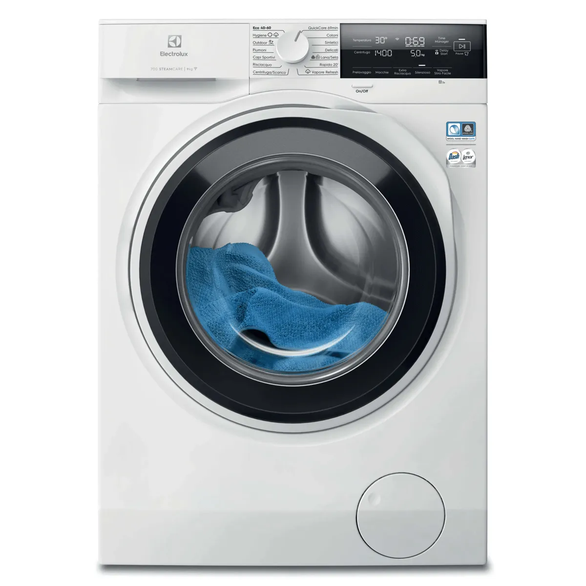 Electrolux EFI7394M4C 914 495 000 9 kg 1400 Devir Çamaşır Makinesi Çamaşır Makineleri