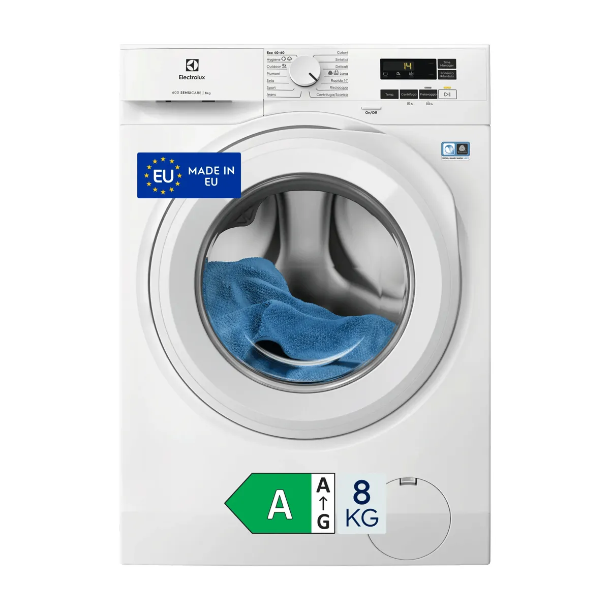 Electrolux EW6F18DW 914 931 000 8 kg 1400 Devir Çamaşır Makinesi Çamaşır Makineleri