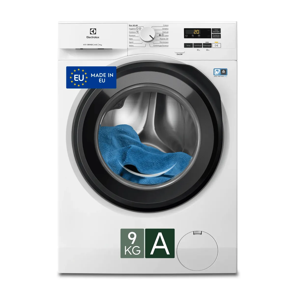 Electrolux EW6FA19G 914 932 054 9 kg 1400 Devir Çamaşır Makinesi Çamaşır Makineleri