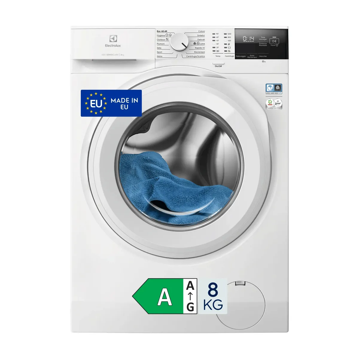 Electrolux EW6FT28W 914 931 041 8 kg 1200 Devir Çamaşır Makinesi Çamaşır Makineleri