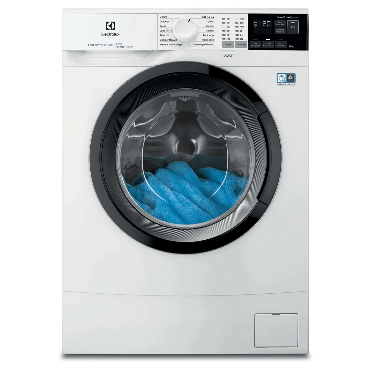 Electrolux EW6SK427B 914 342 466 7 kg 1200 Devir Çamaşır Makinesi Çamaşır Makineleri