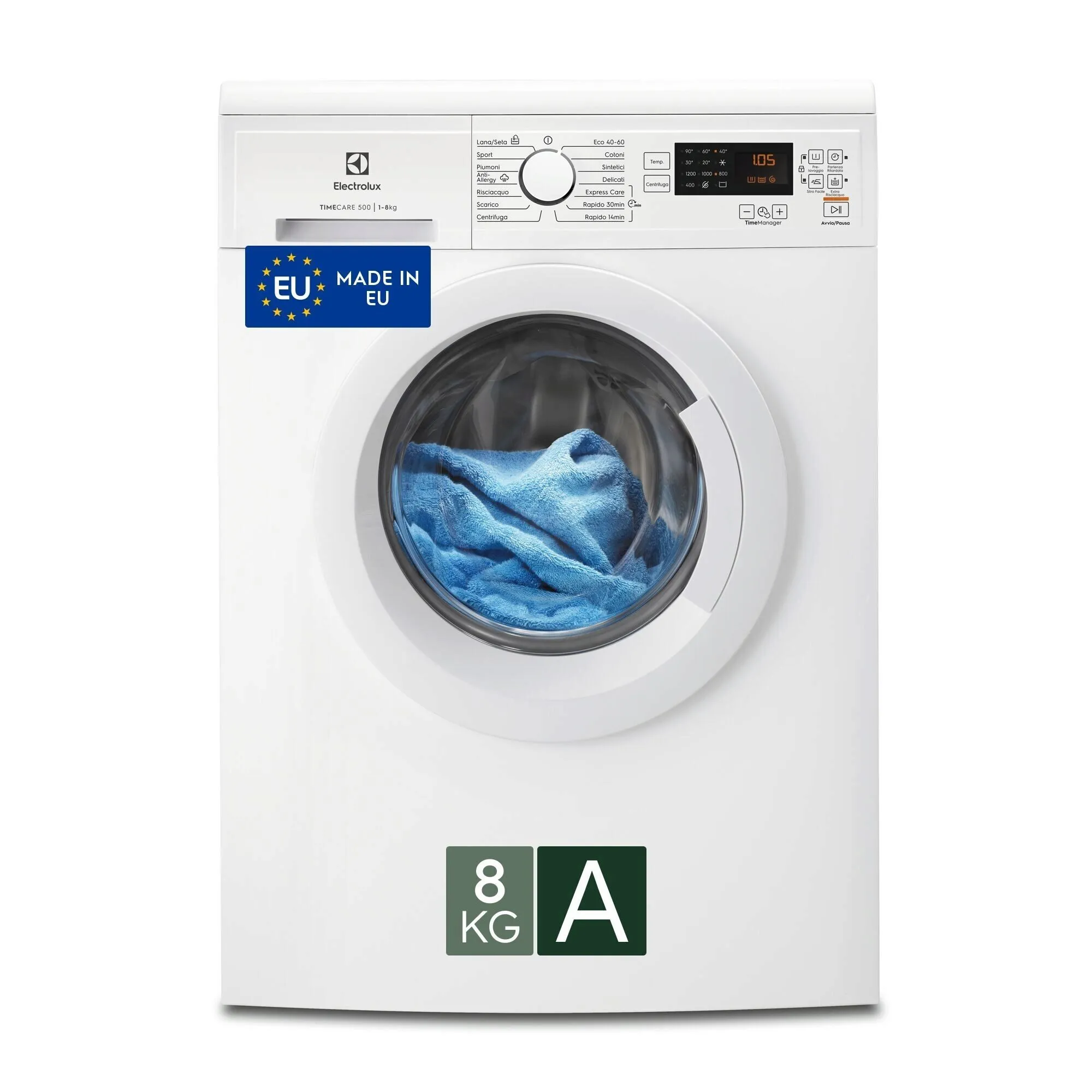 Electrolux EW2F5W82 914 912 562 8 kg 1151 Devir Çamaşır Makinesi Çamaşır Makineleri