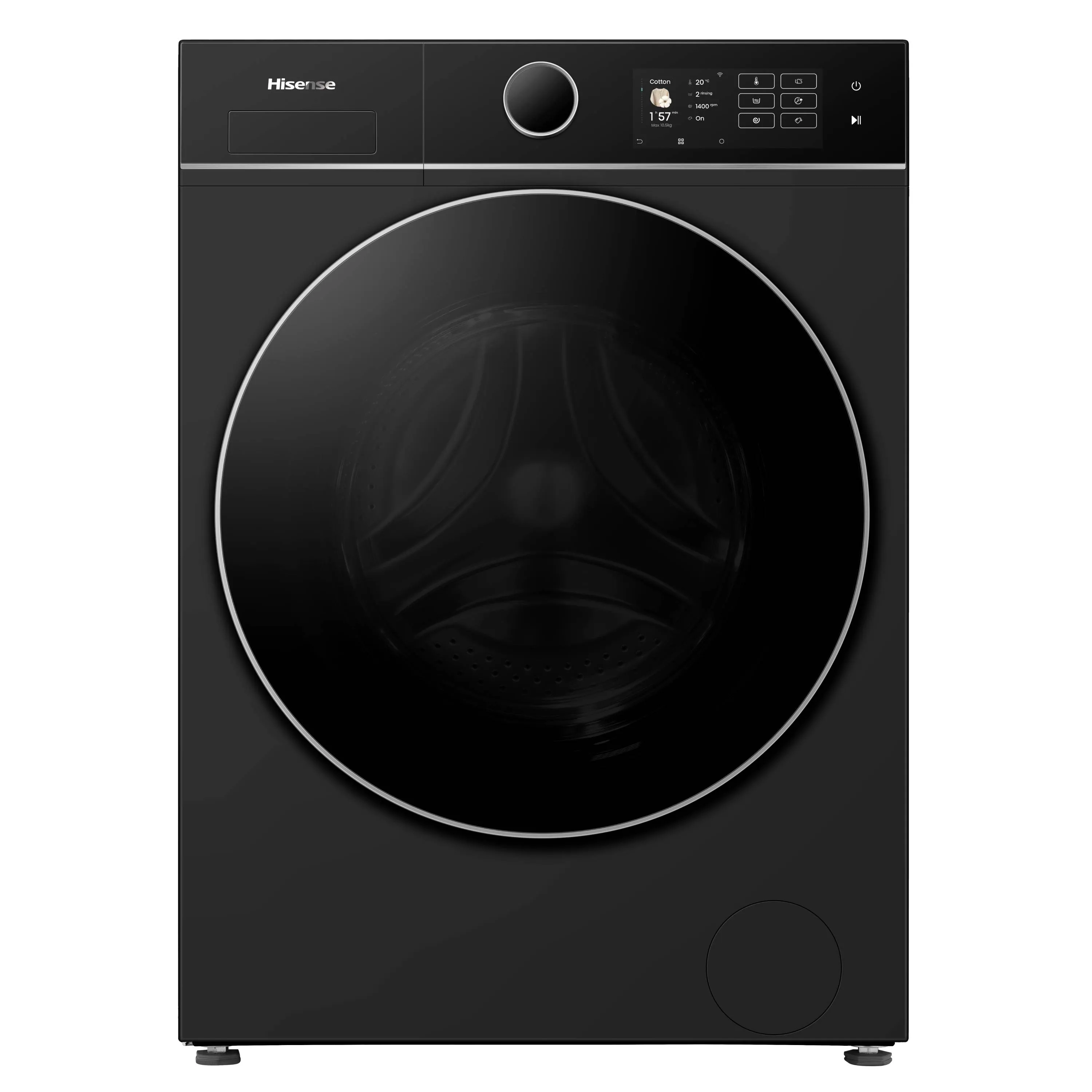 Hisense WF5I1045BBQ 10.5 kg 1400 Devir Çamaşır Makinesi Çamaşır Makineleri