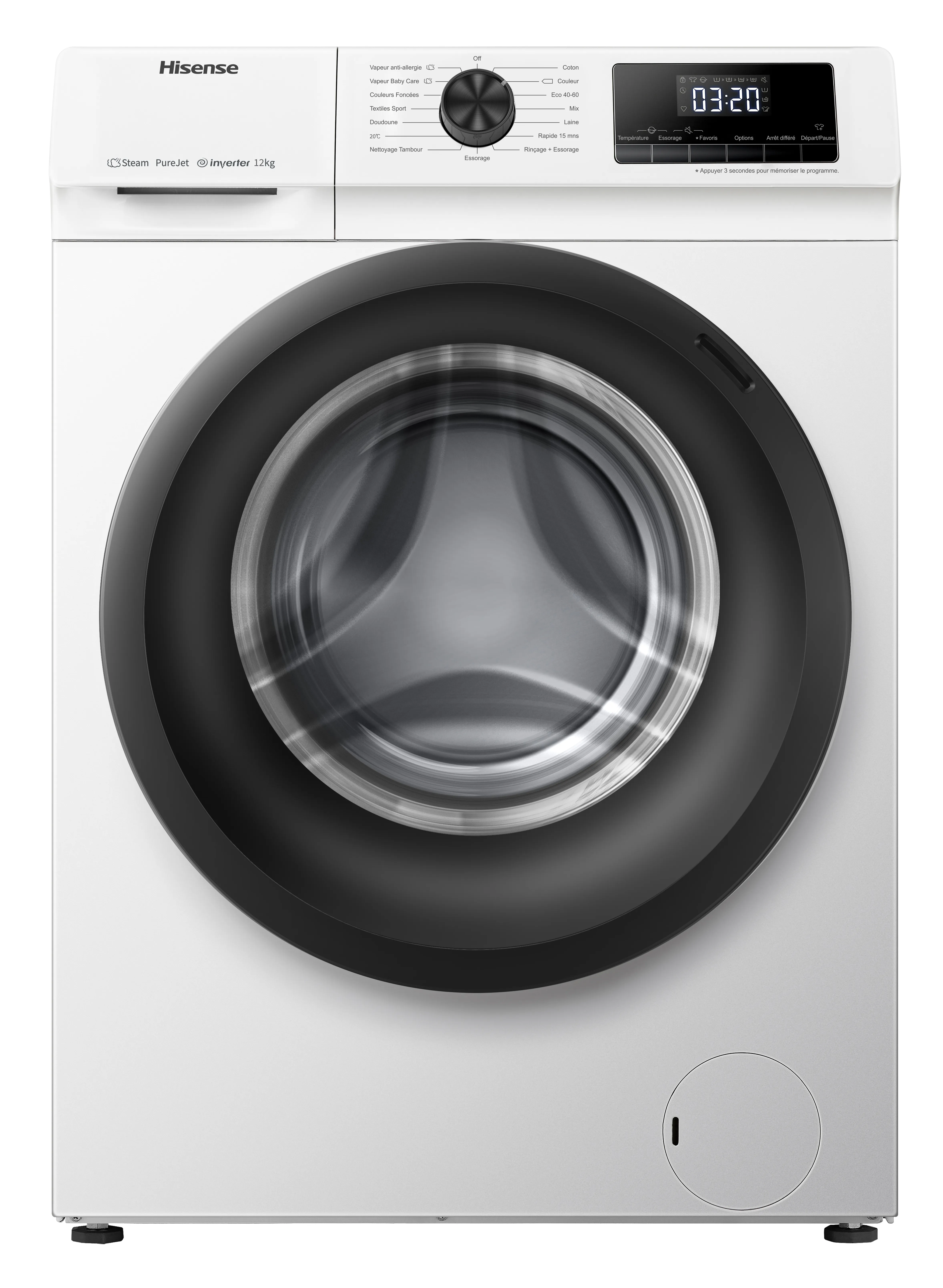 Hisense WFQE7014EVM WFQE1214EVJM 12 kg 1400 Devir Çamaşır Makinesi Çamaşır Makineleri