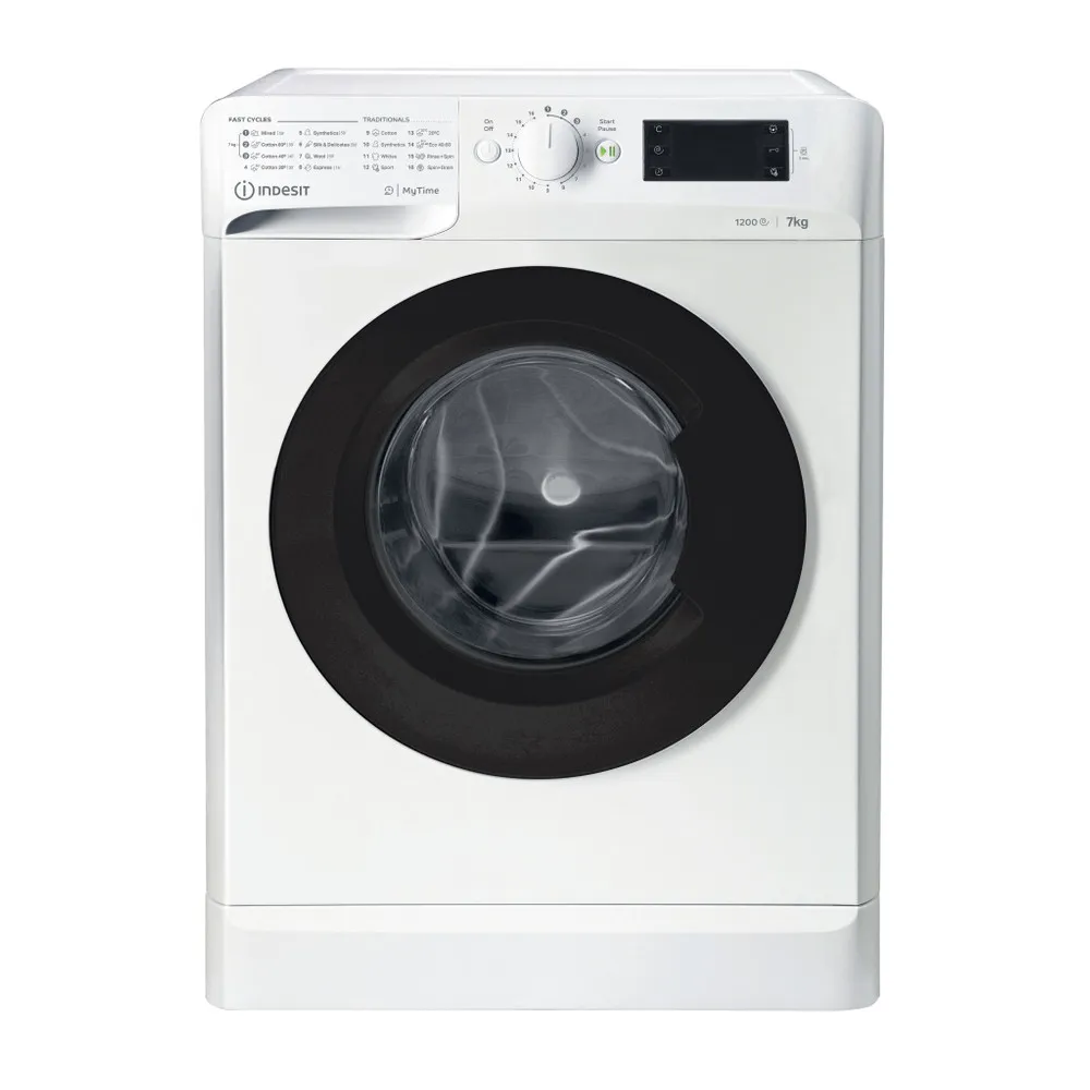 Indesit MTWE 71252 WK EE 7 kg 1151 Devir Çamaşır Makinesi Çamaşır Makineleri