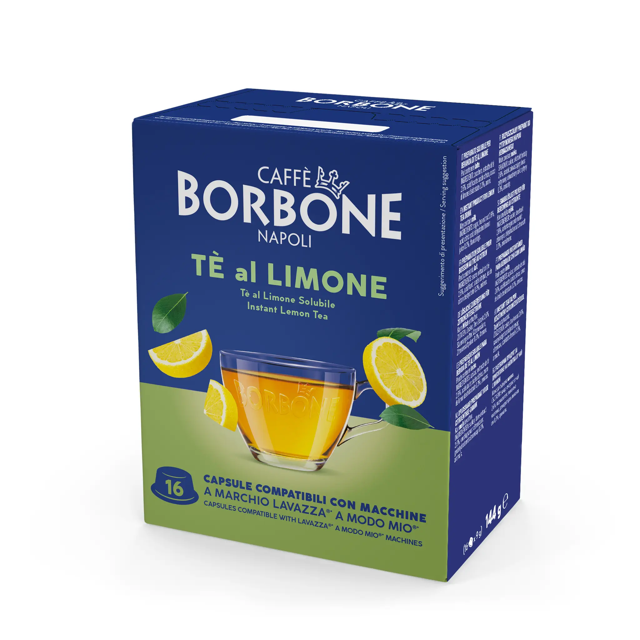 Caffè Borbone The Al Limone 16BORBONETHELIMONEDONCARLO Thumbnail 1