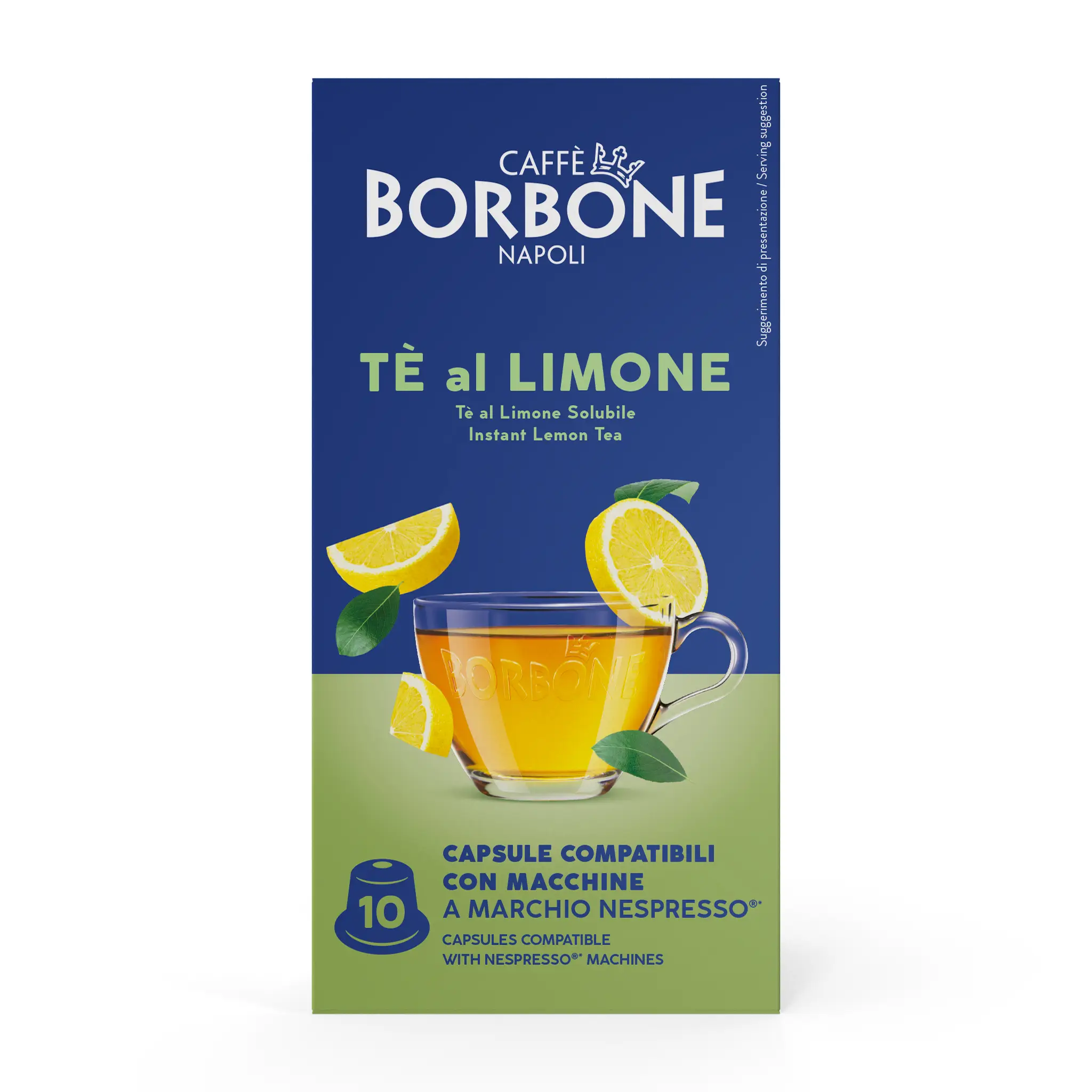 Caffè Borbone The Al Limone 10BORBONETHELIMONERES Çay Kapsülleri & Podları