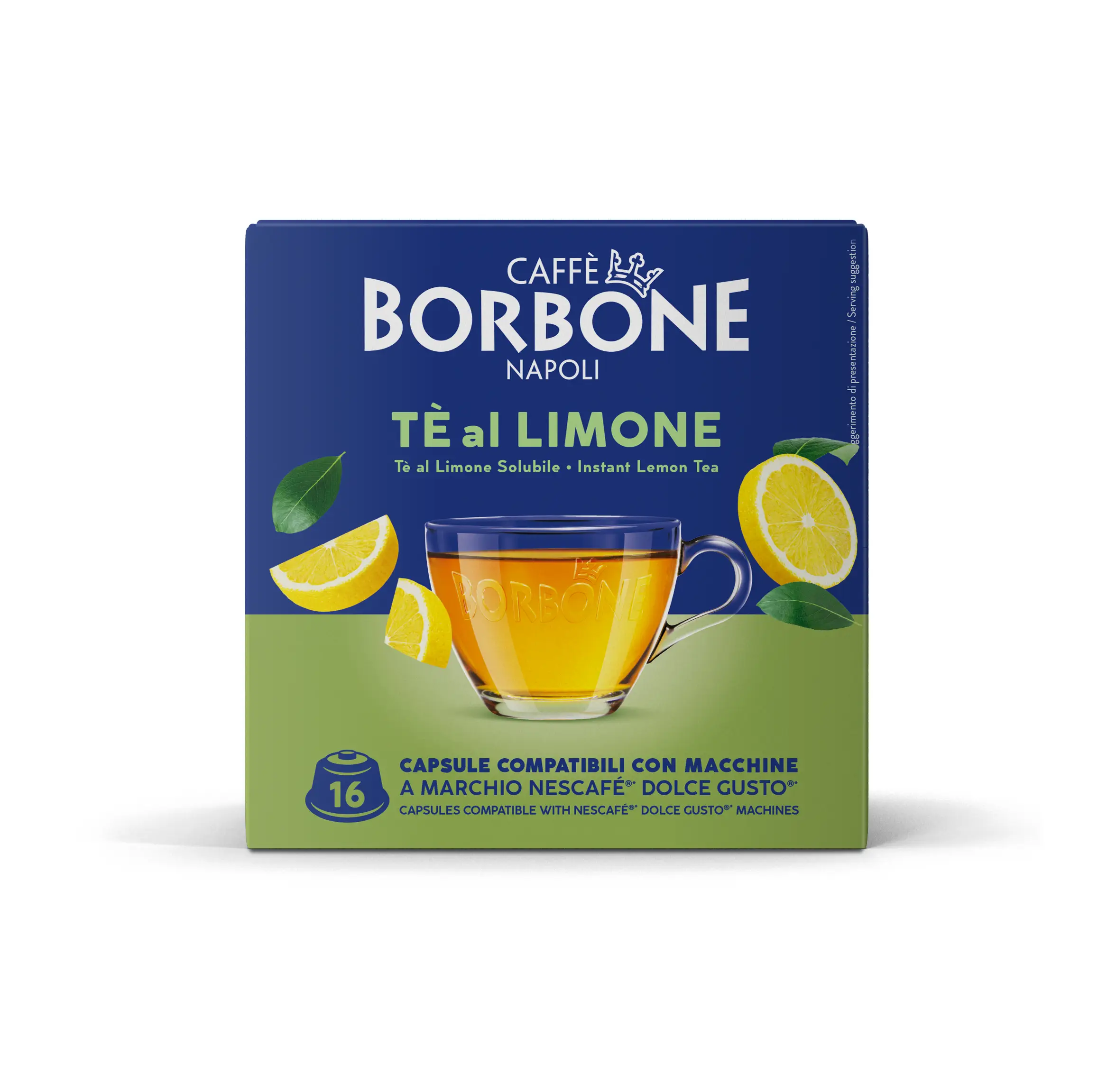 Caffè Borbone The Al Limone 16BORBONETHELIMONEDG Çay Kapsülleri & Podları