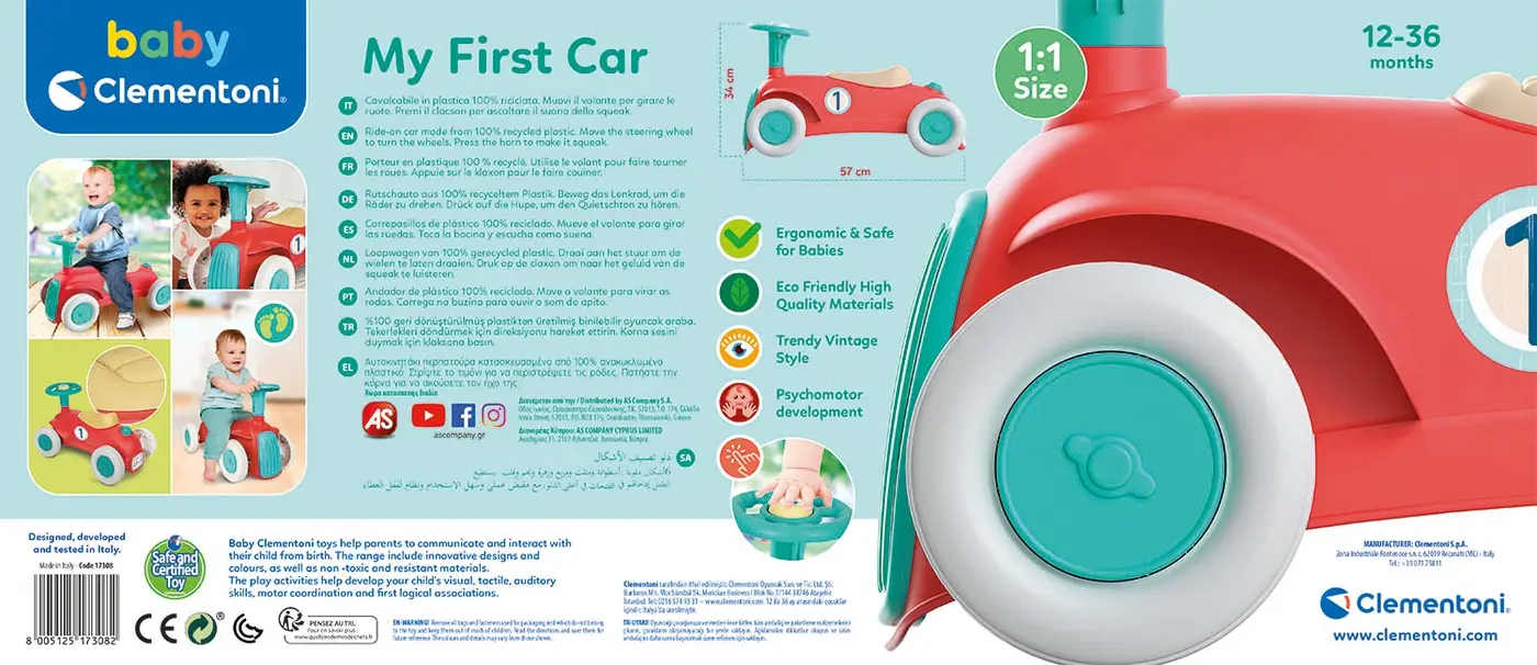 Clementoni Toy car 17308 Thumbnail 2