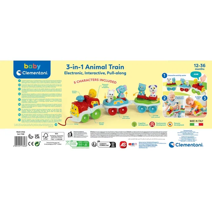 Clementoni Animal's Train 17848 Thumbnail 2