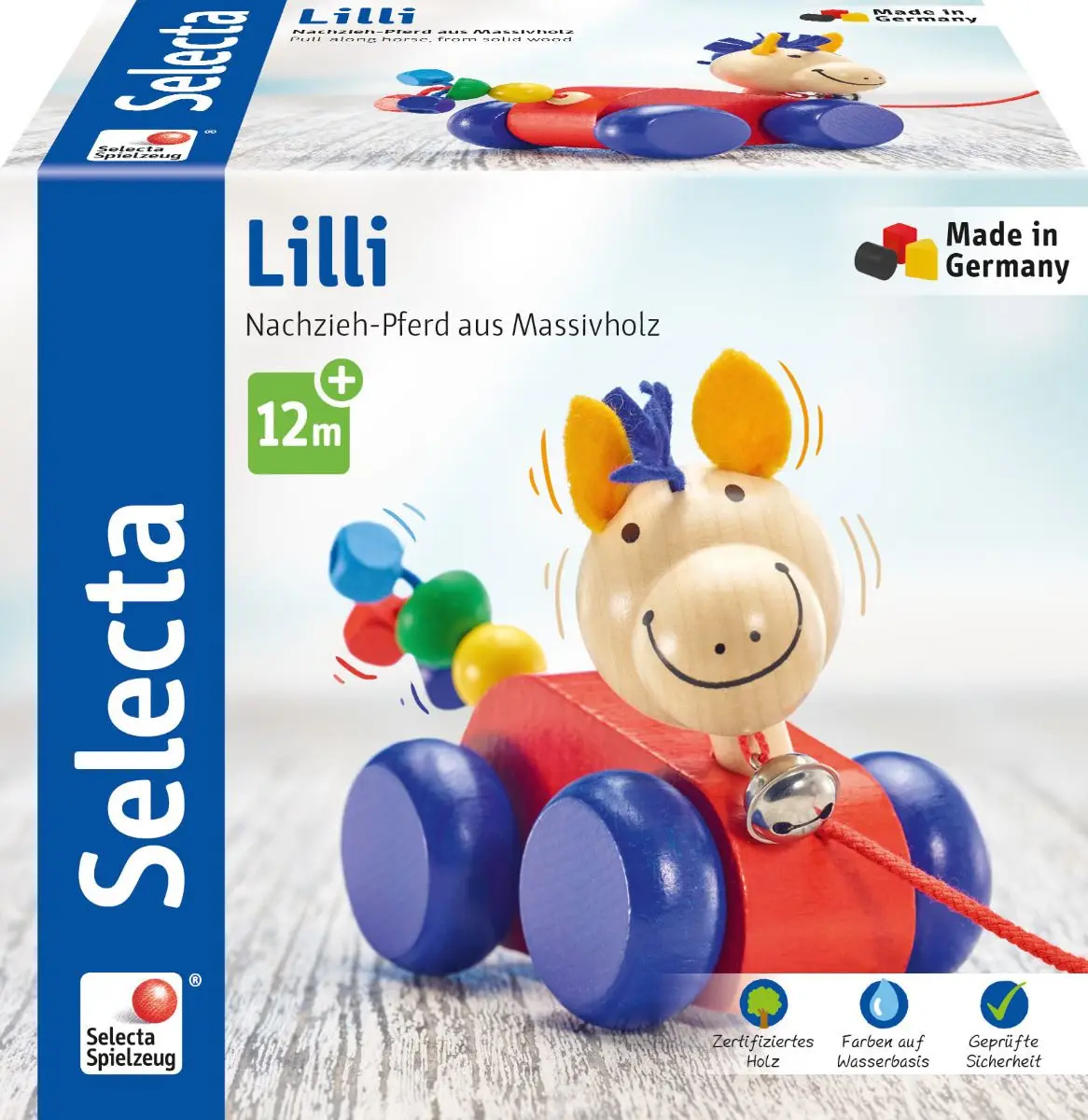 Selecta Lilli 62025 Çekmeli Oyuncak