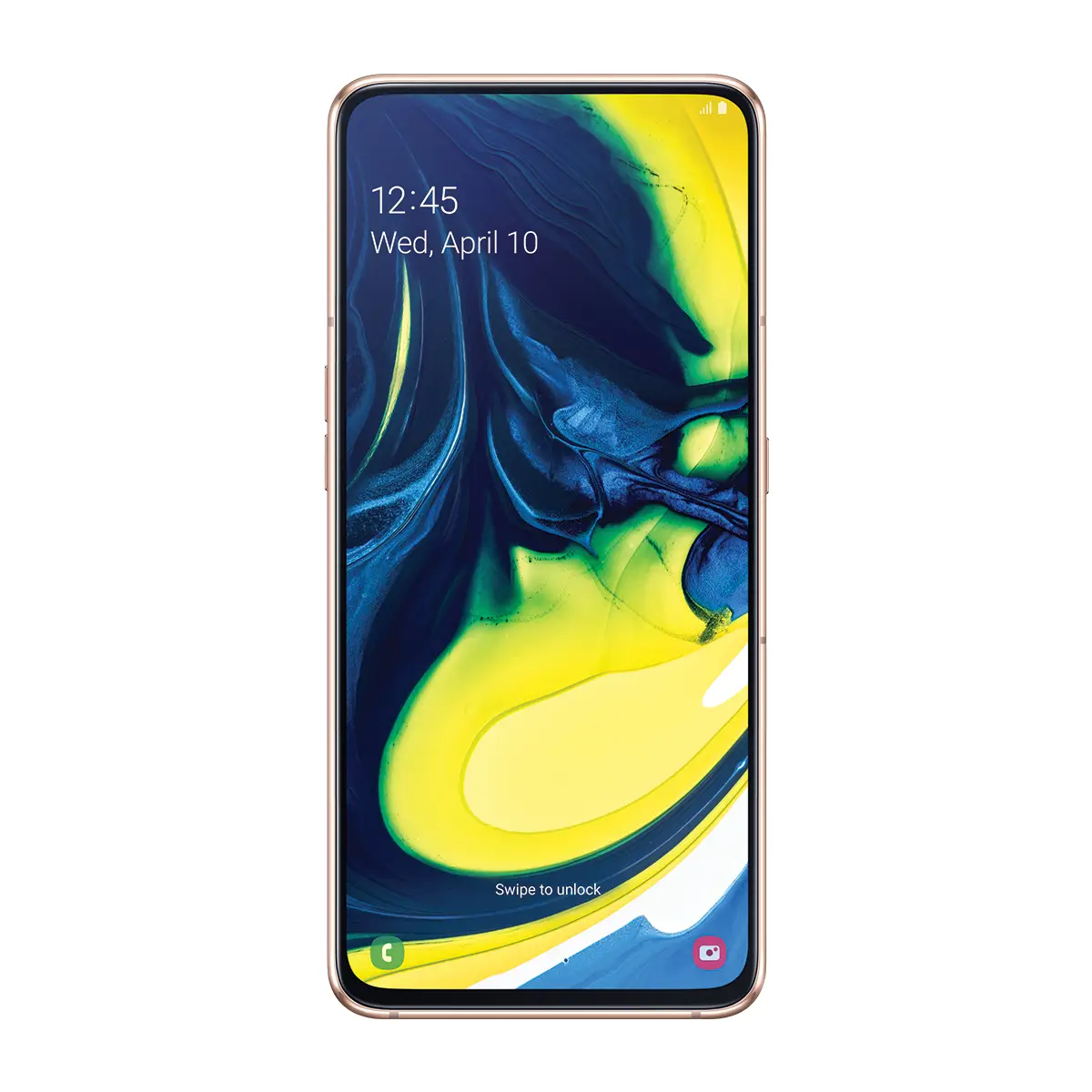 Samsung SM-A805F 8 GB SM-A805FZDDTPH 128 GB 8 GB RAM Pembe altın Akıllı Telefon Cep Telefonu