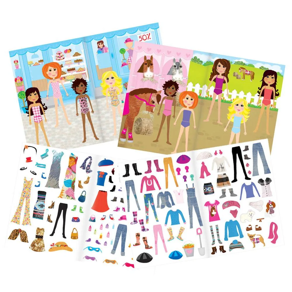 Galt Toys Fashion Sticker Book 1004027 Thumbnail 1
