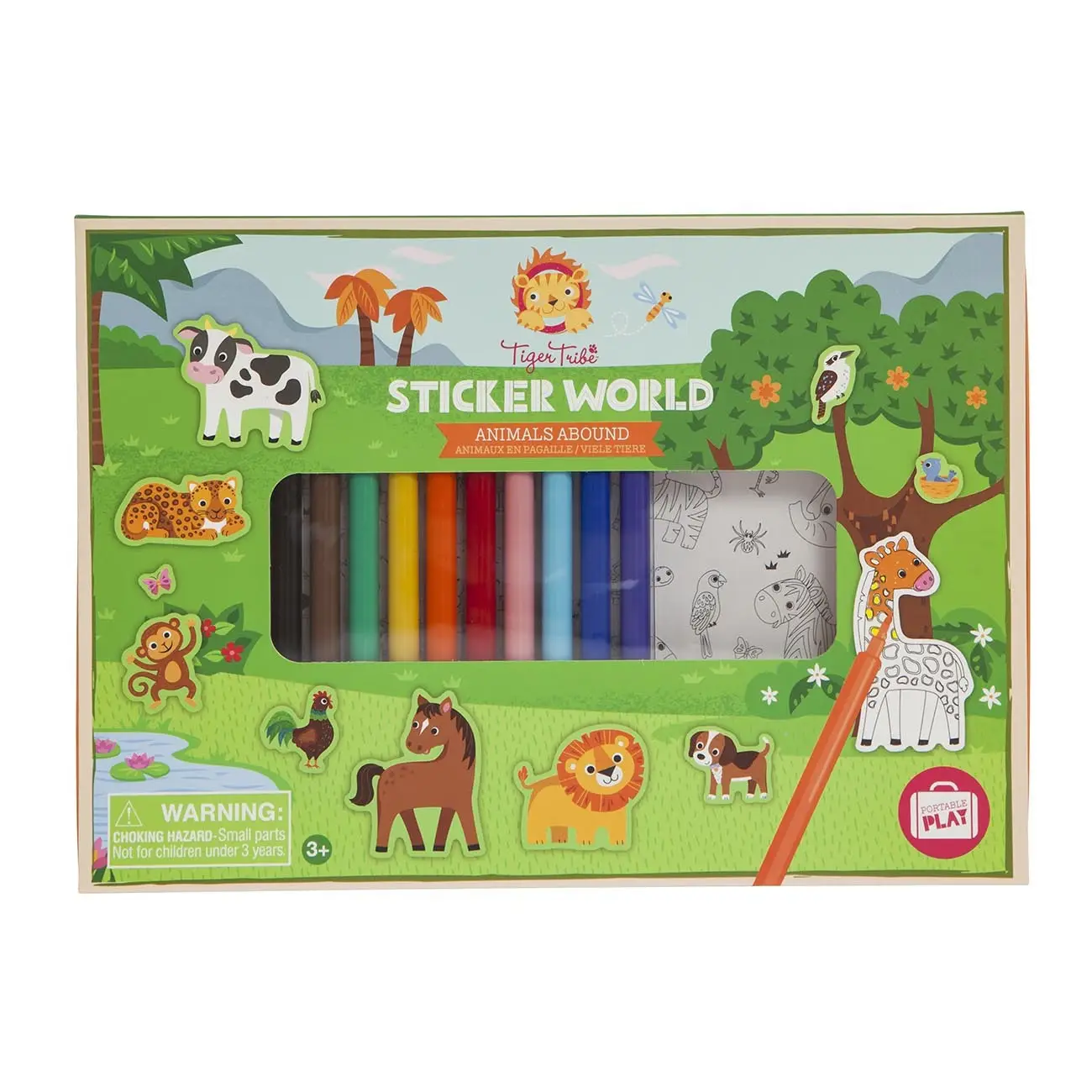 Tiger Tribe 6-0223 Çıkartmalar ve Çıkartma Kitapları