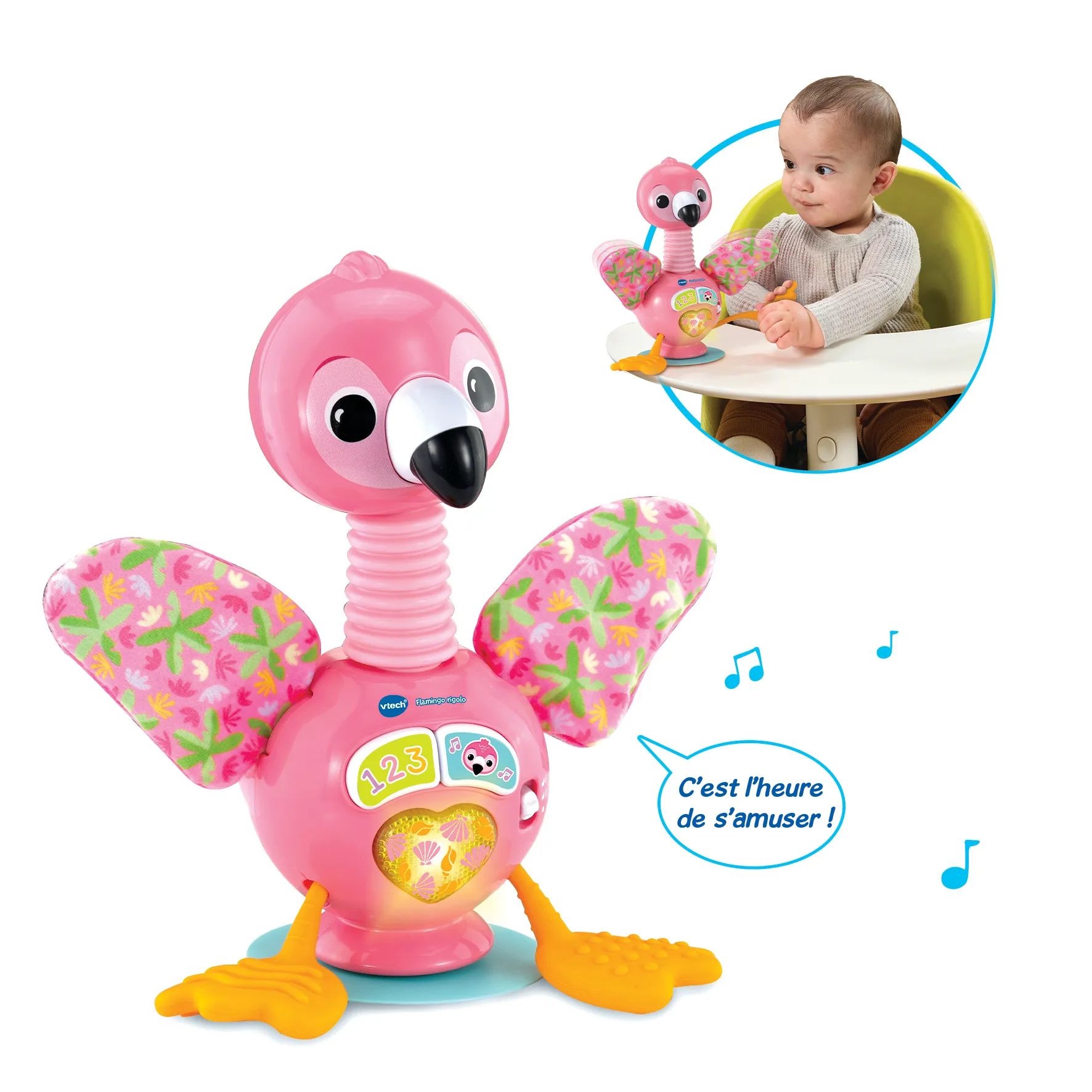 VTech Baby Flamingo Rigolo 80-587105 Çocuk Aletleri
