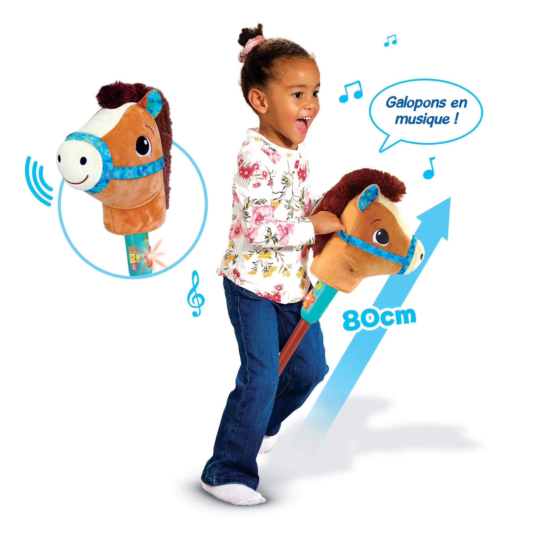 VTech Baby Mistral Cheval Bâton Musical 80-588405 Çocuk Aletleri