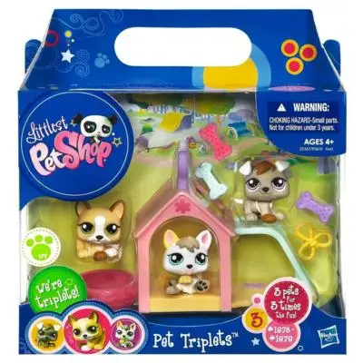 Hasbro Pet Triplets 25367 Oyuncak Figür